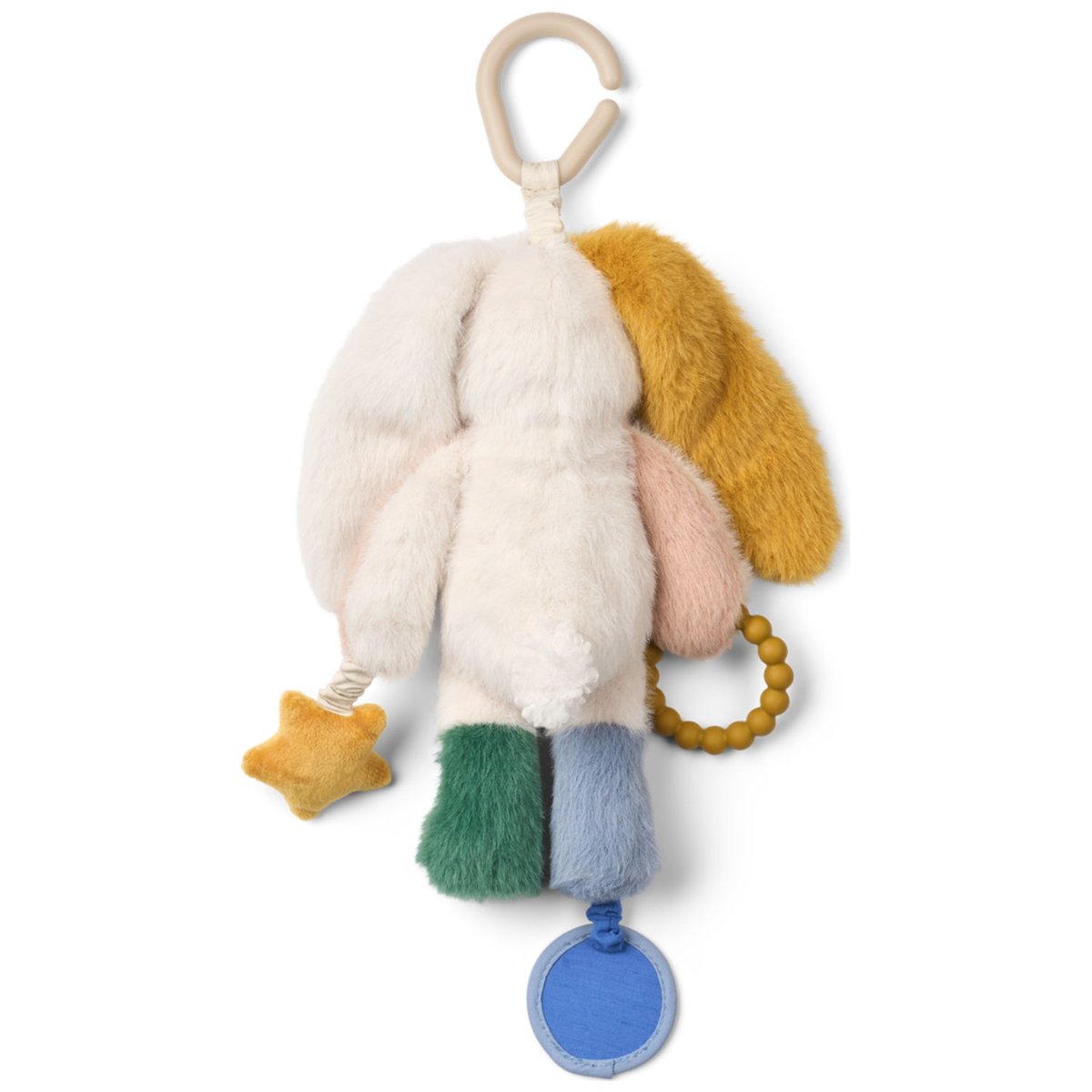 Peluche d'activités Angelina blanc, jaune, vert, LIEWOOD