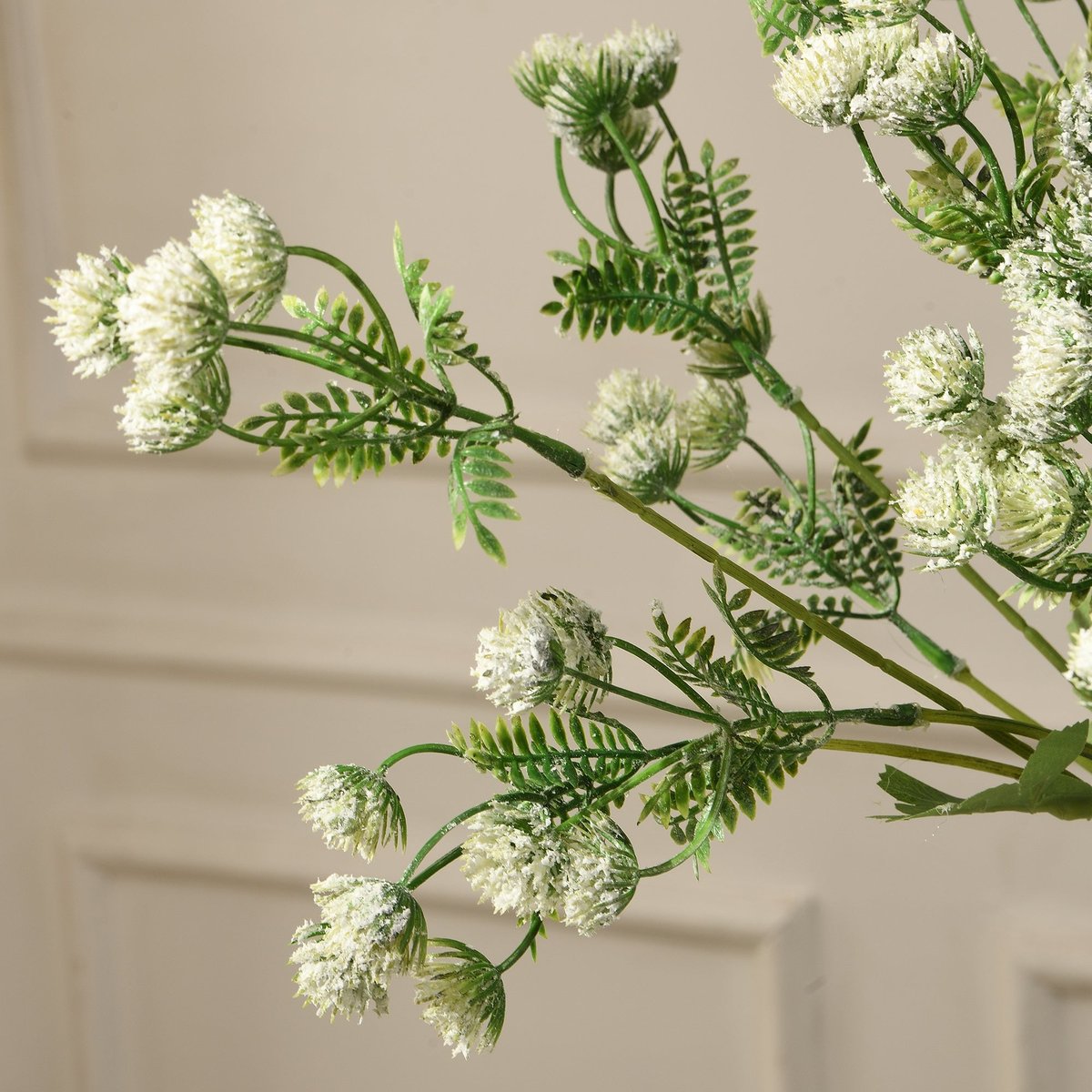 Tige d'alchémille artificielle H68 LES ESSENTIELS blanc, SIA