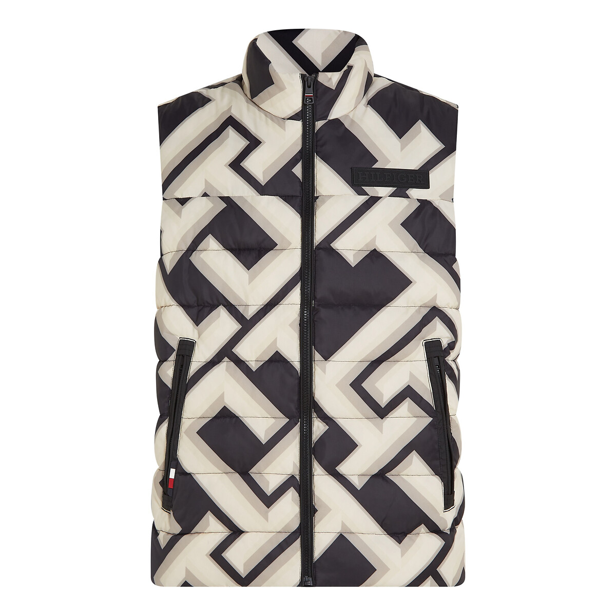Doudoune sans manche New York Monogram imprimé imprimé, TOMMY HILFIGER