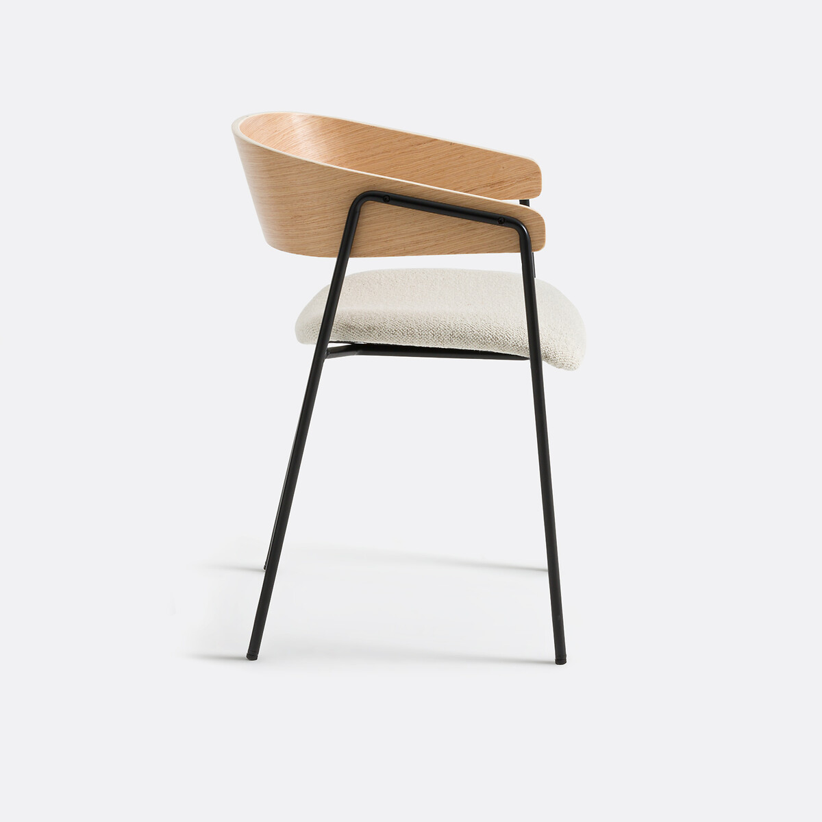 Fauteuil de table, Elleza ecru, LA REDOUTE INTERIEURS