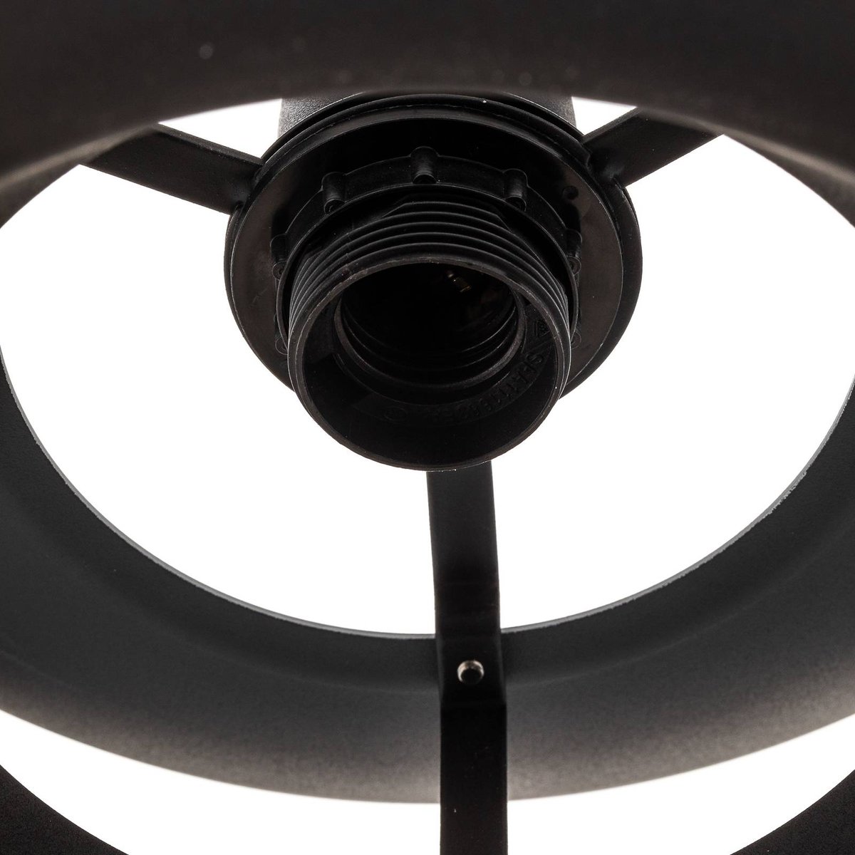 Suspension en métal design, Kellina noir, LUCANDE