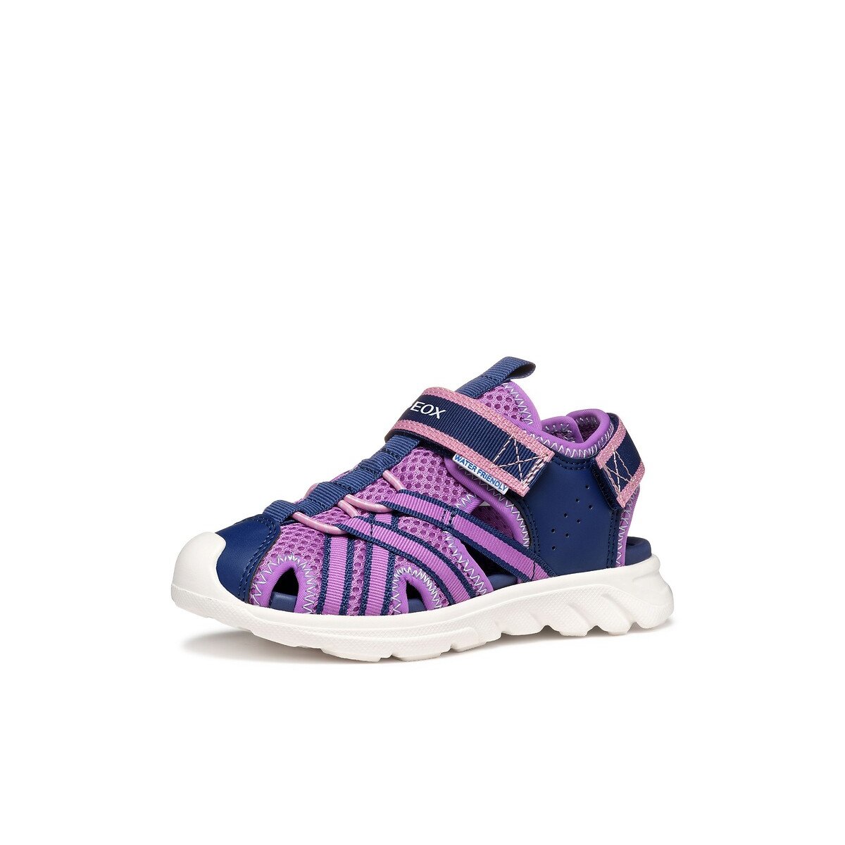 Kids Airadyum Closed Sandals, Water Friendly navy blue/purple, GEOX