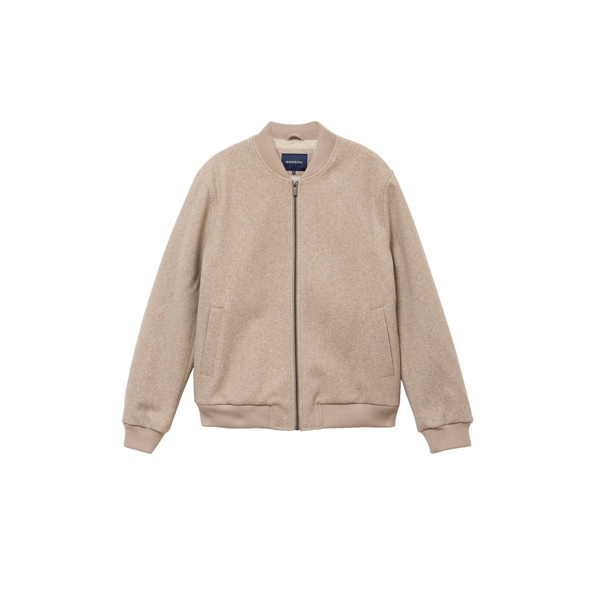 Blouson doublé manches longues beige, BONOBO