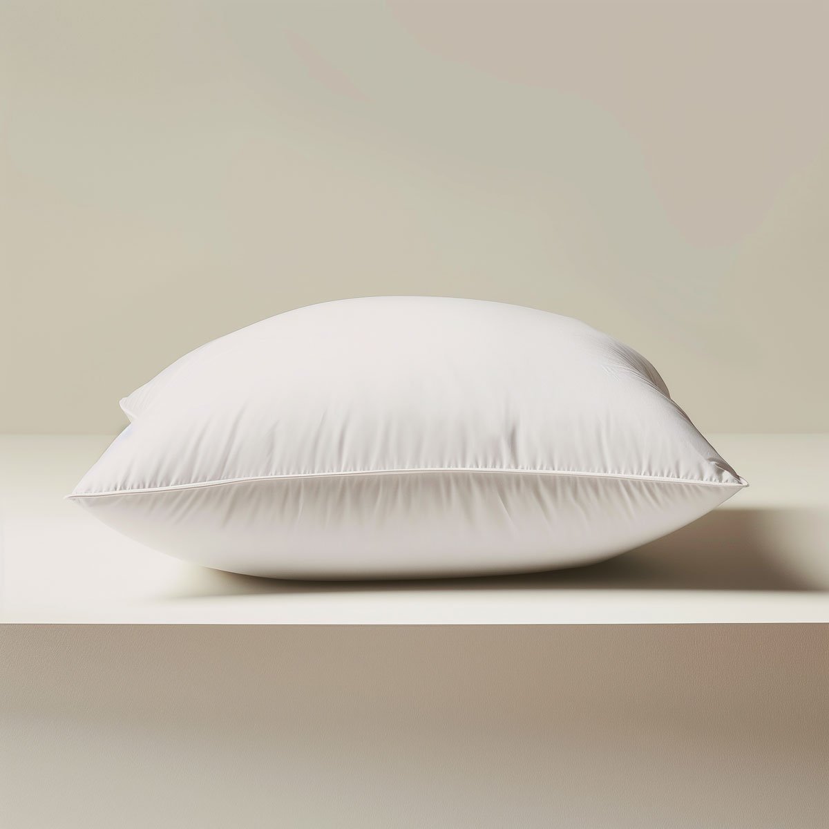 Oreiller Percale - MEDIUM blanc, TOISON D OR