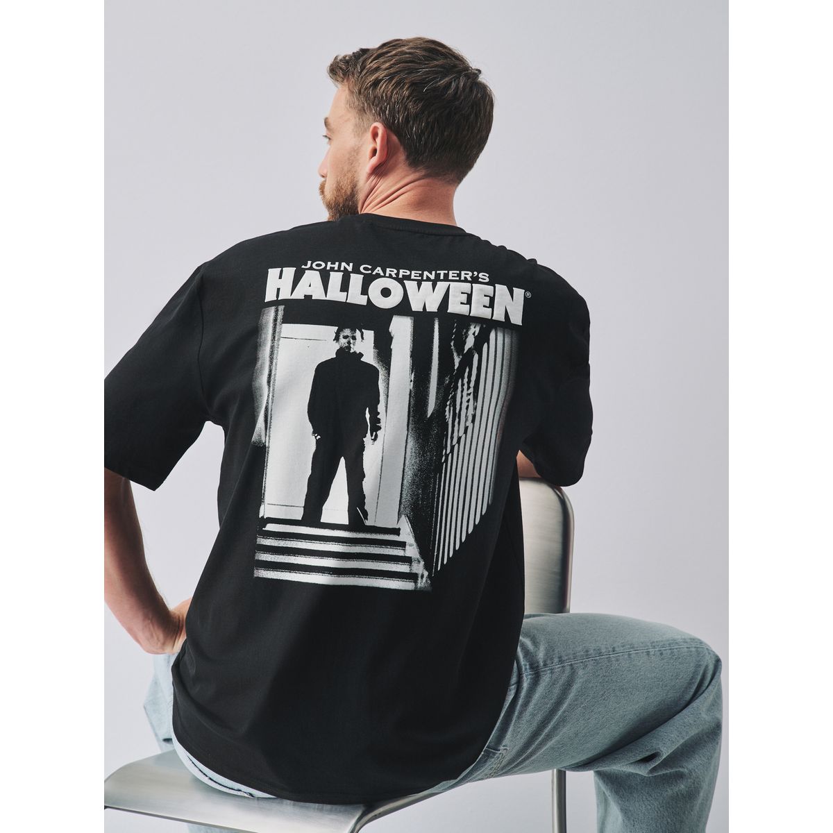 T-shirt licence halloween noir, NEXT