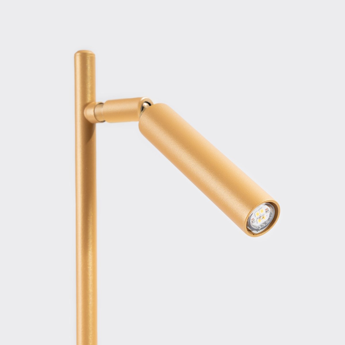 Lampe à poser Acier Doré G9 1 Pastelo jaune, EDEN