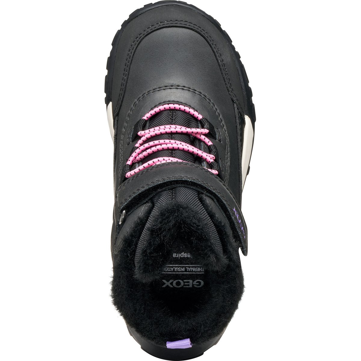 Bottines J TREKKYUP B ABX noir/lilas, GEOX