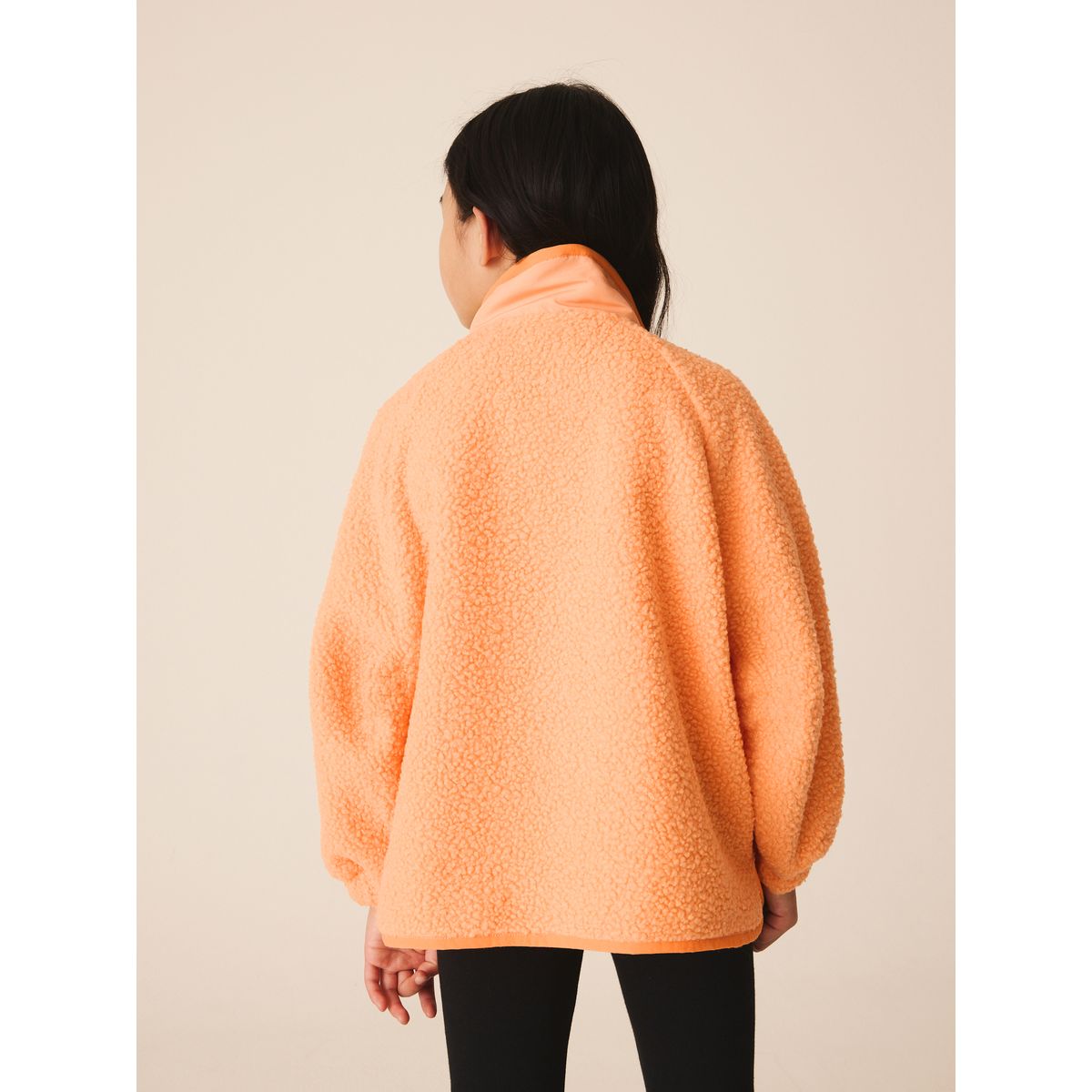 Veste en polaire boutonnée orange vif, NEXT