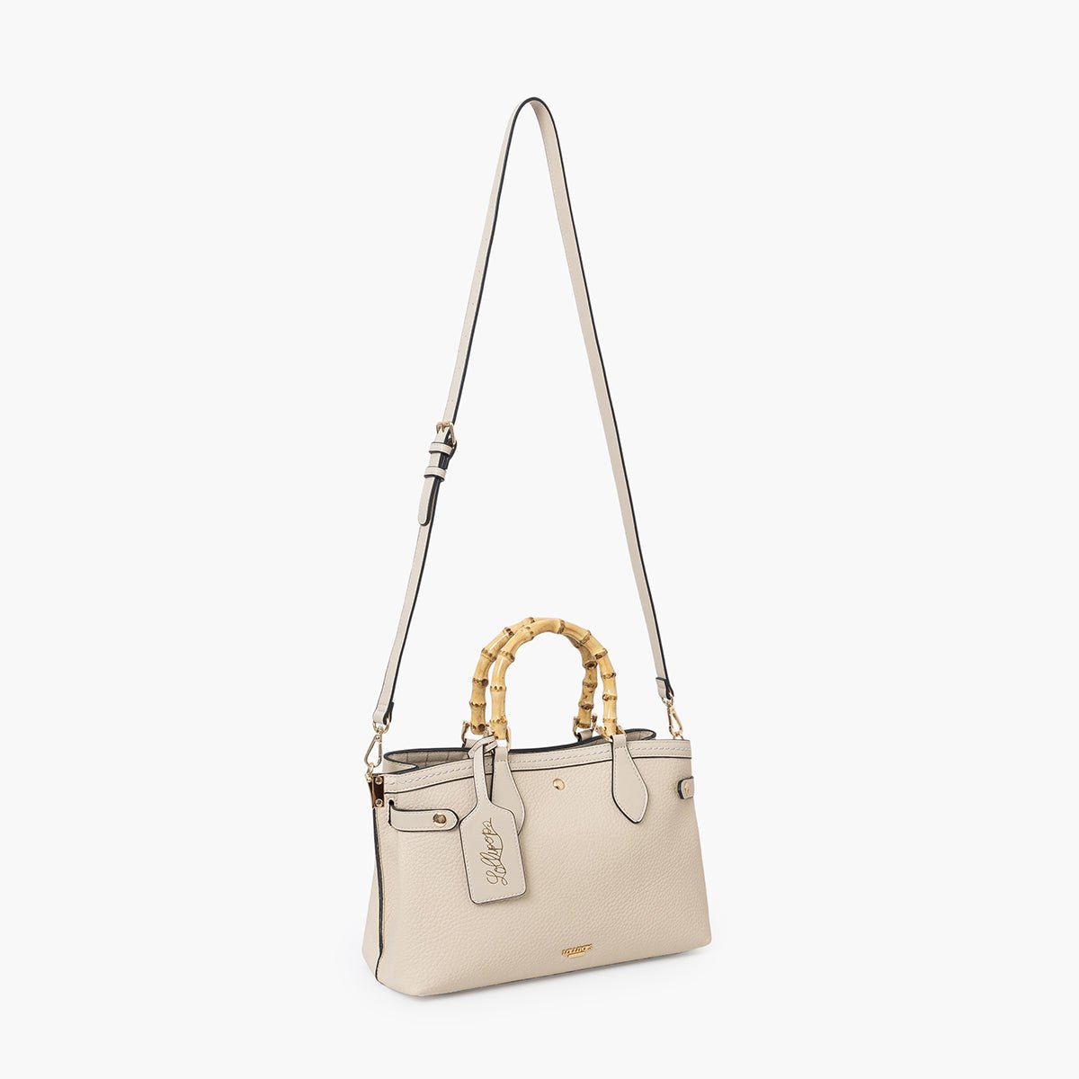 Sac shopper Sham ivoire, LOLLIPOPS