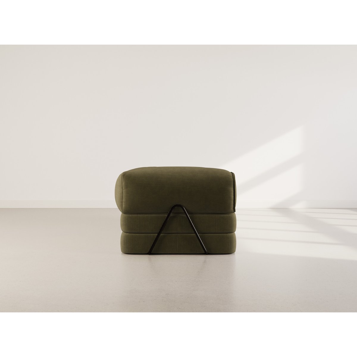 Canapé Convertible 3 places - POPPY vert, BEST MOBILIER