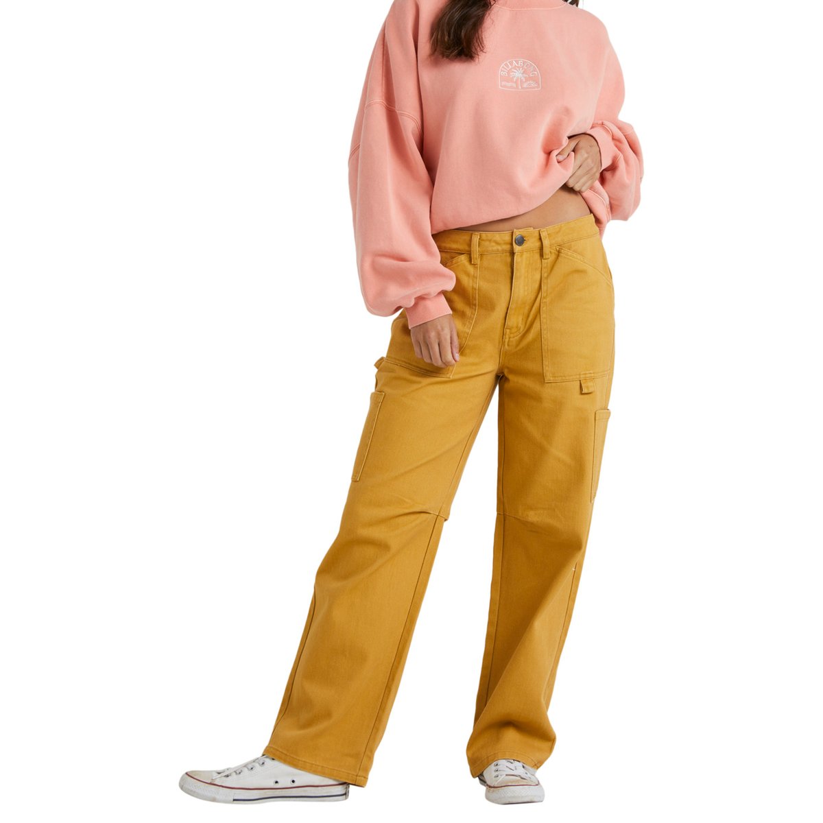 Pantalon cargo LEIA jaune wild honey, BILLABONG
