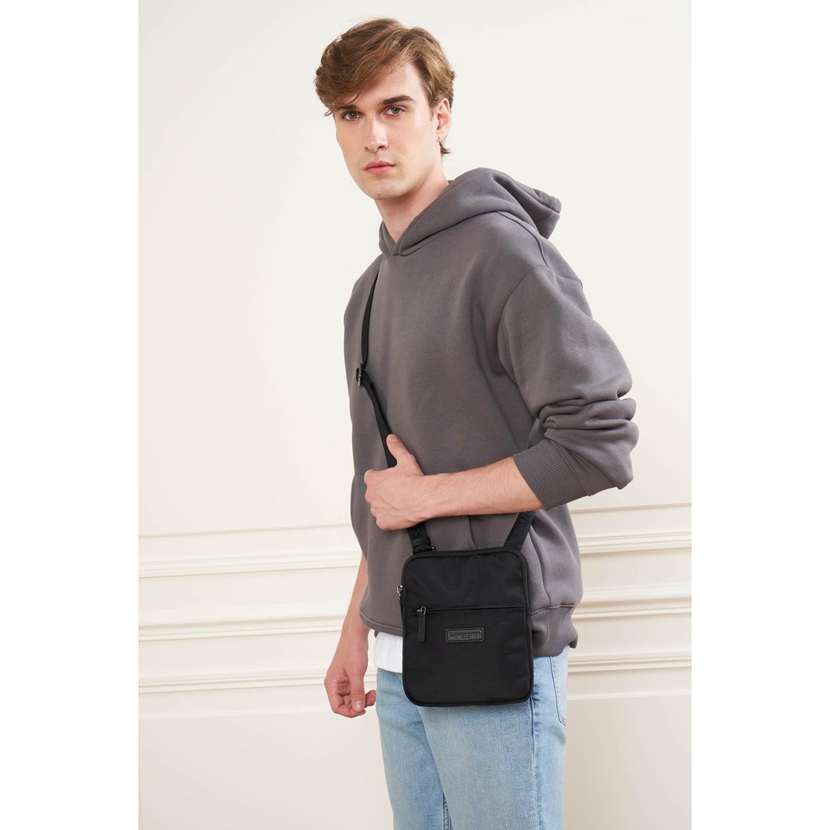 Petit pochette SMART noir, LANCASTER