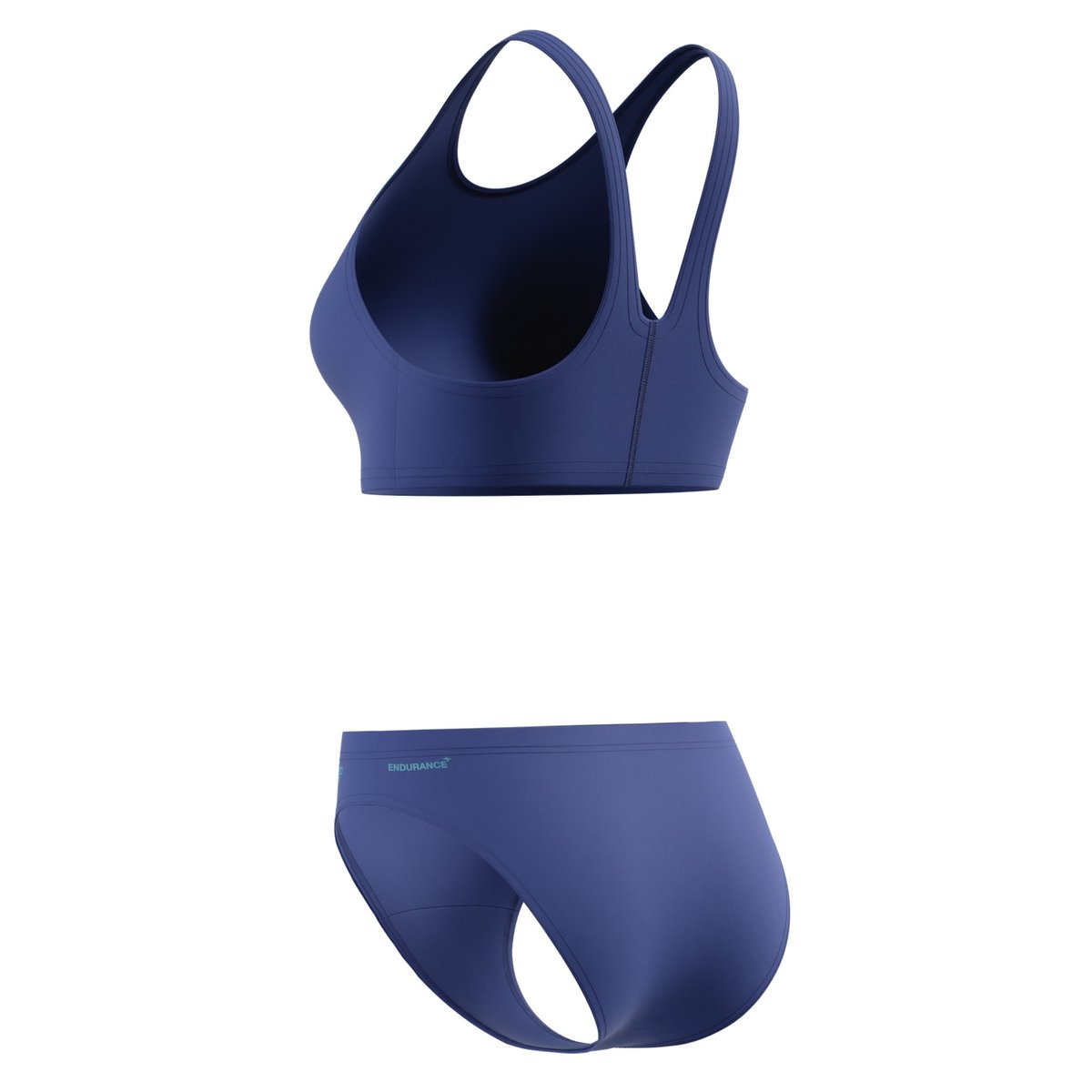 Maillot de bain 2 pièces motif/style contrasté HYPERBOOM bleu, SPEEDO