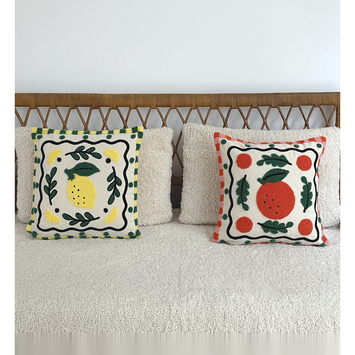 Coussin  citron citron, OPJET