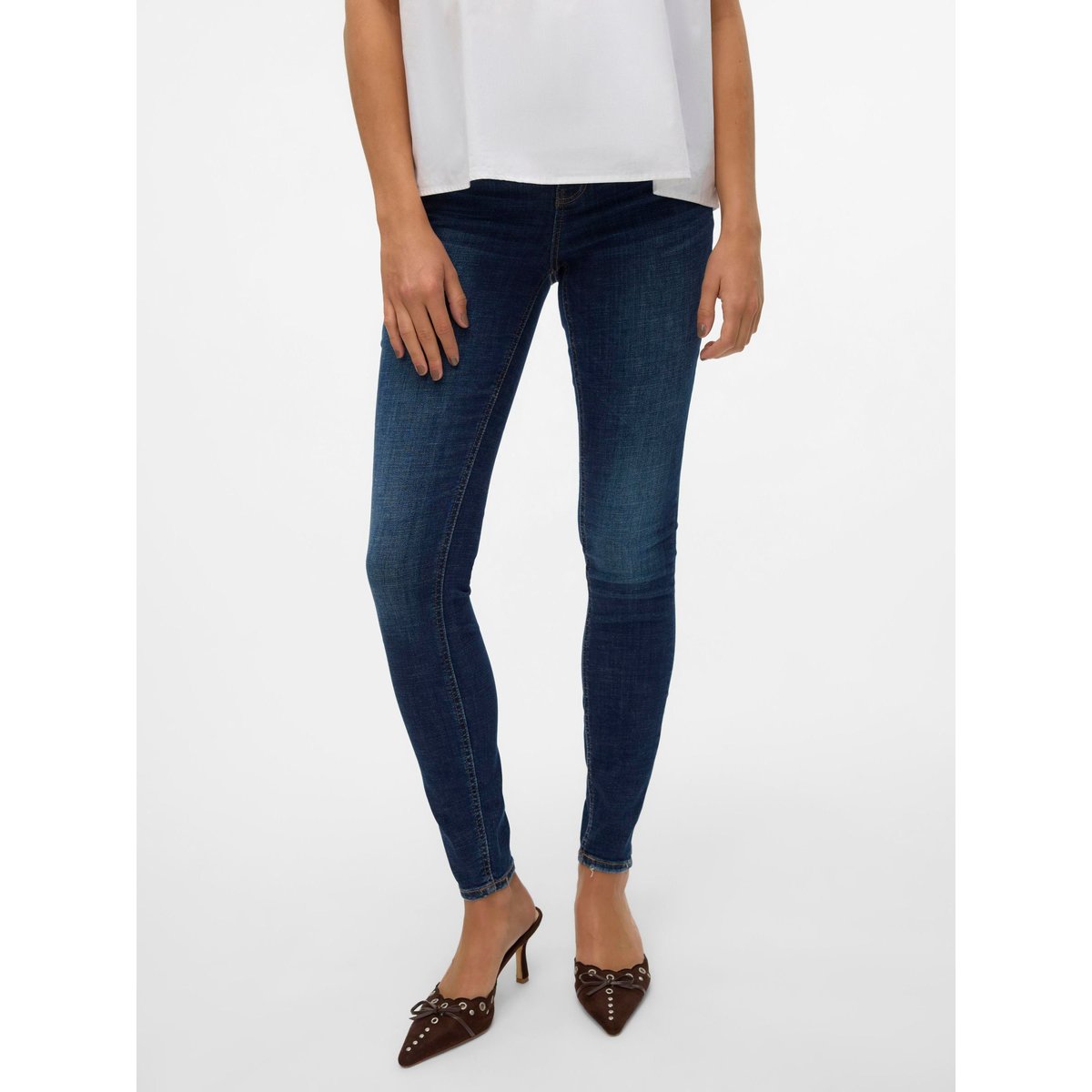 Jean Skinny dark blue denim, VERO MODA