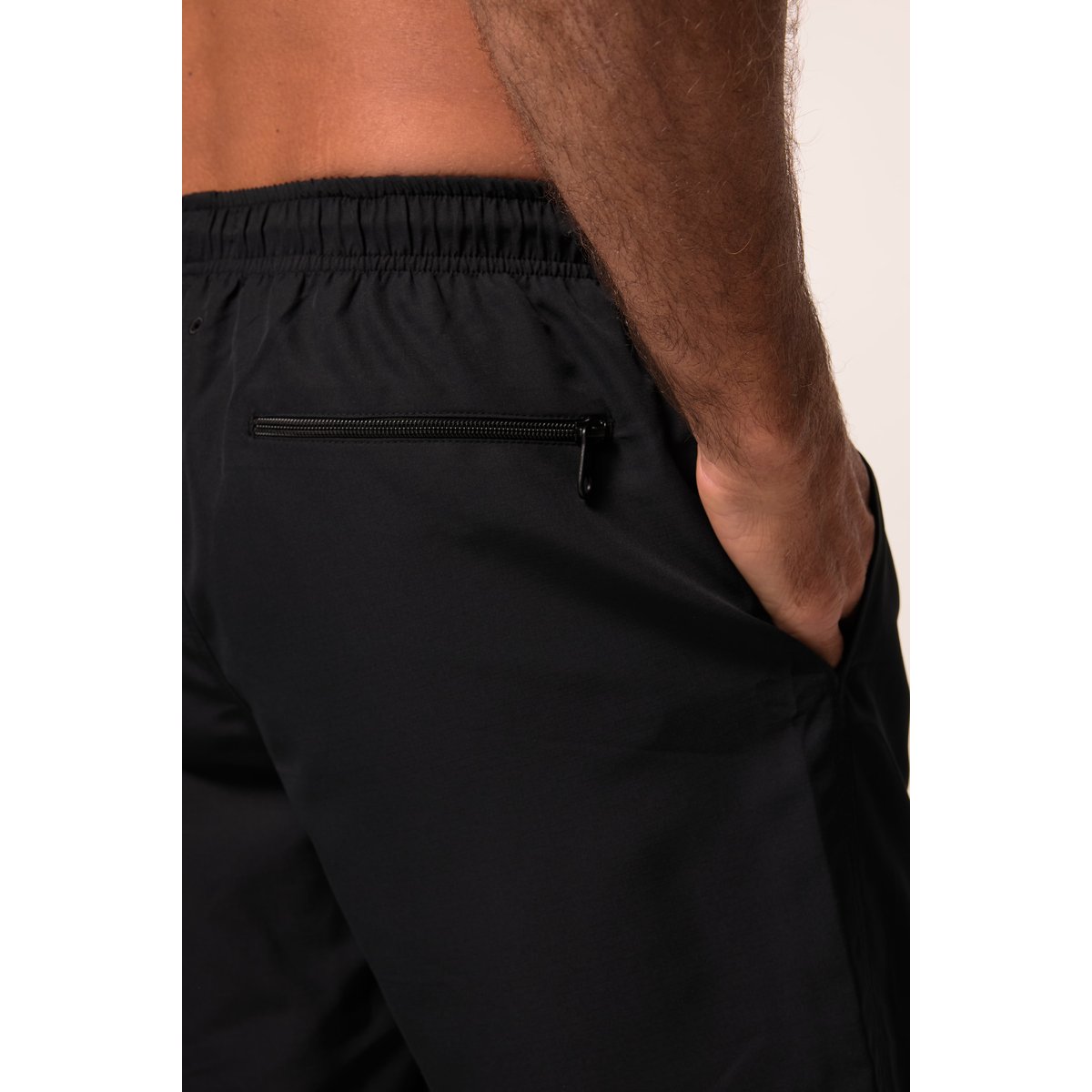 Short de bain, collection Beachwear noir, JP1880