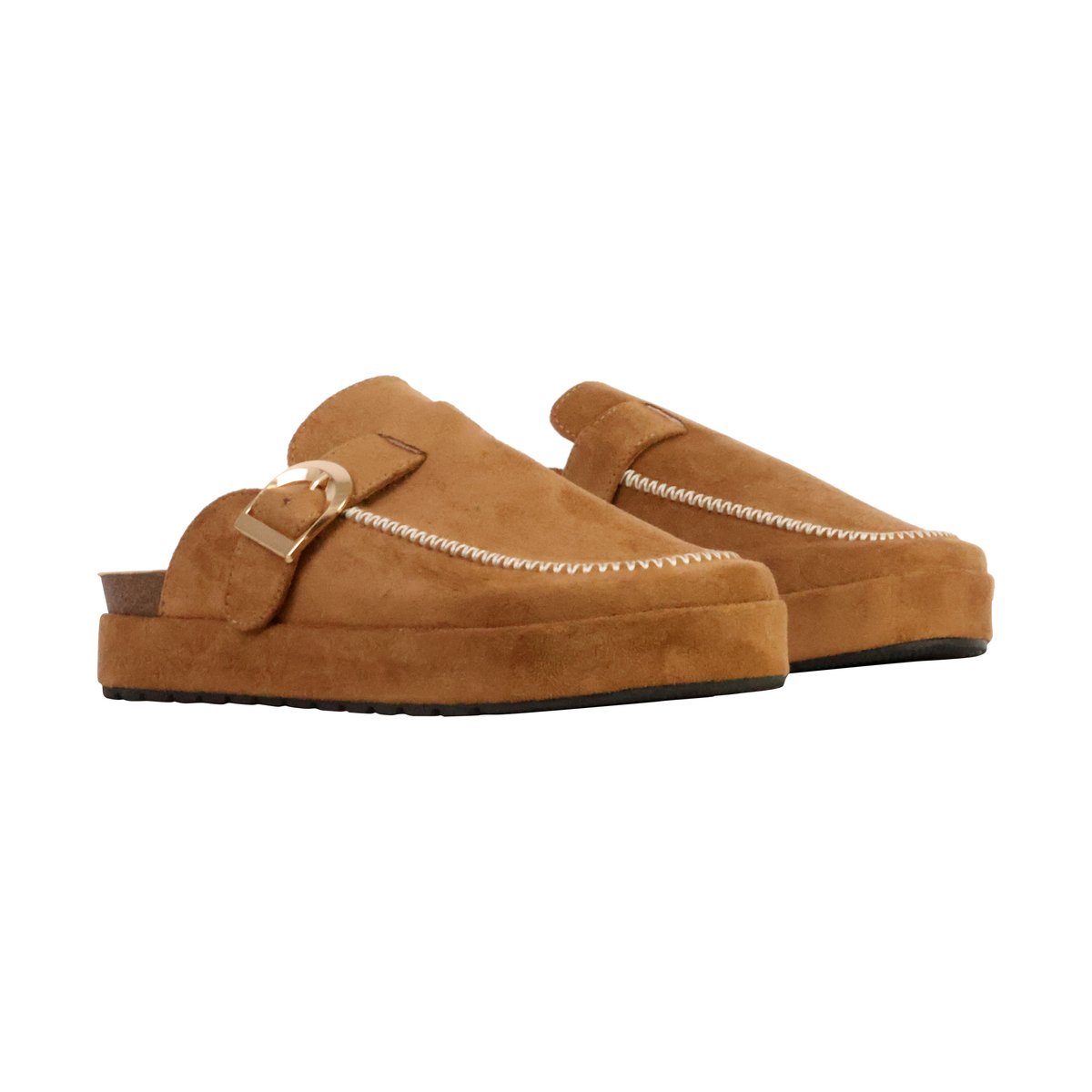 Mules à Enfiler camel, THE DIVINE FACTORY