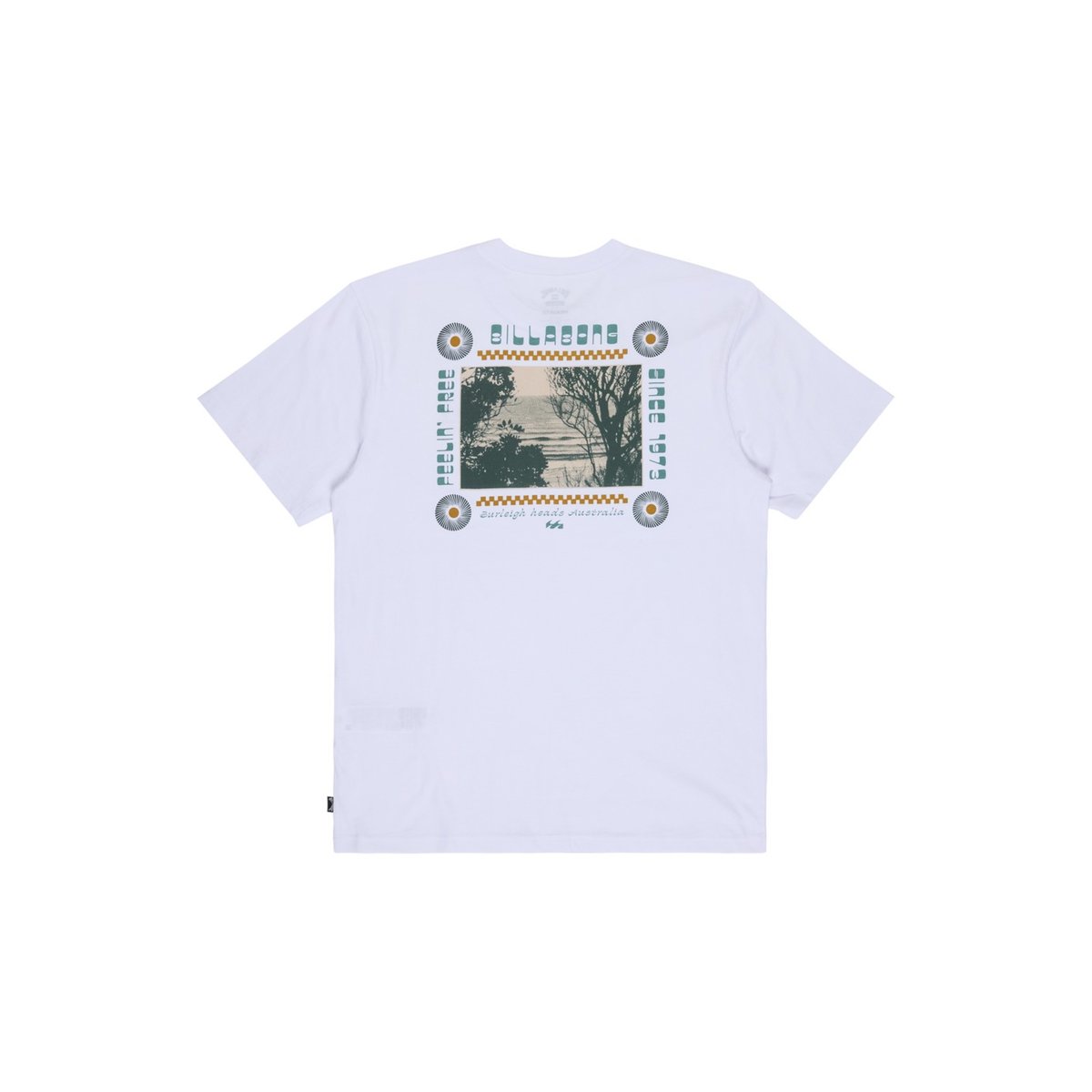T shirt manches courtes SECRET SPOT blanc white, BILLABONG