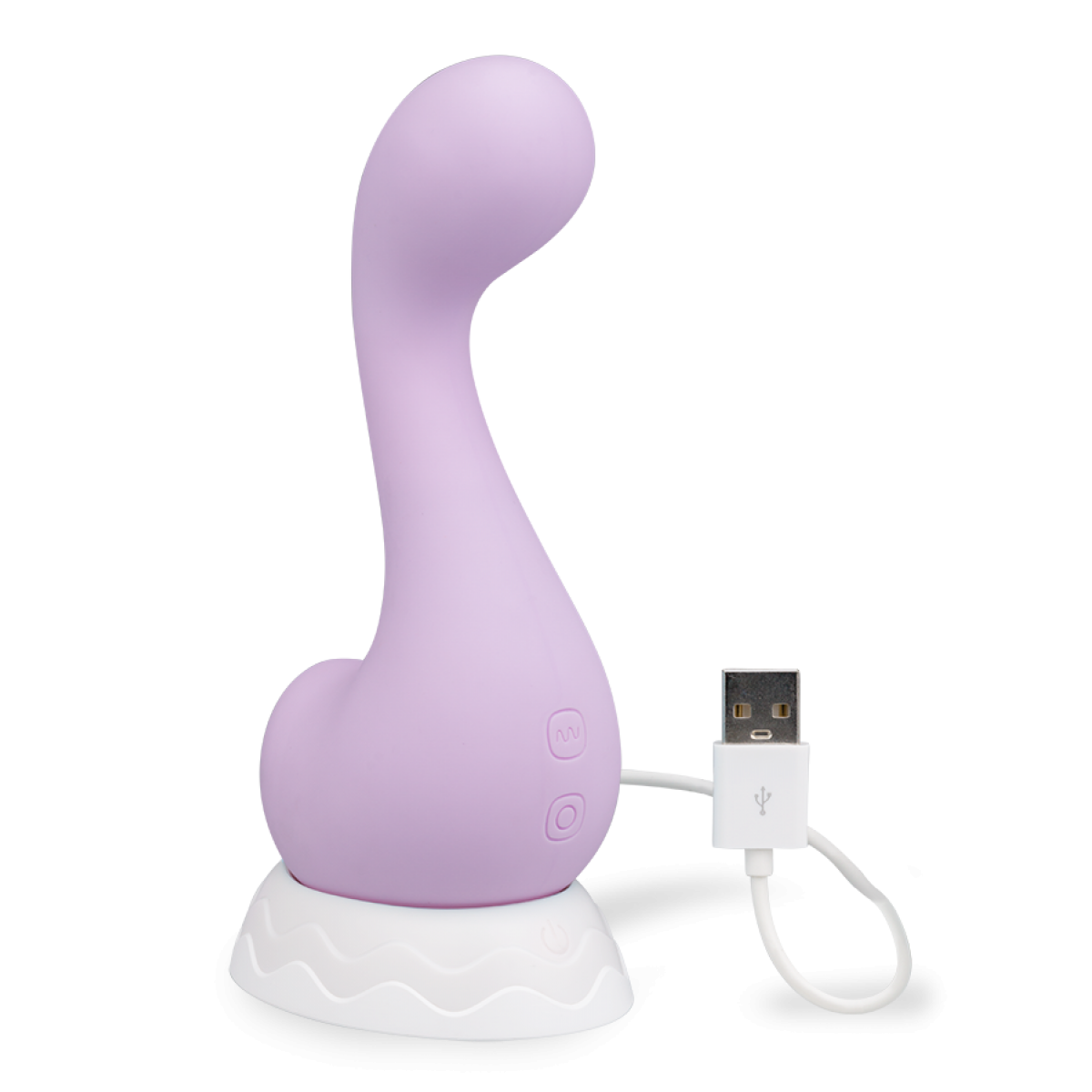Stimulateur clitoridien et point G Swancy lilas, LOVE AND VIBES