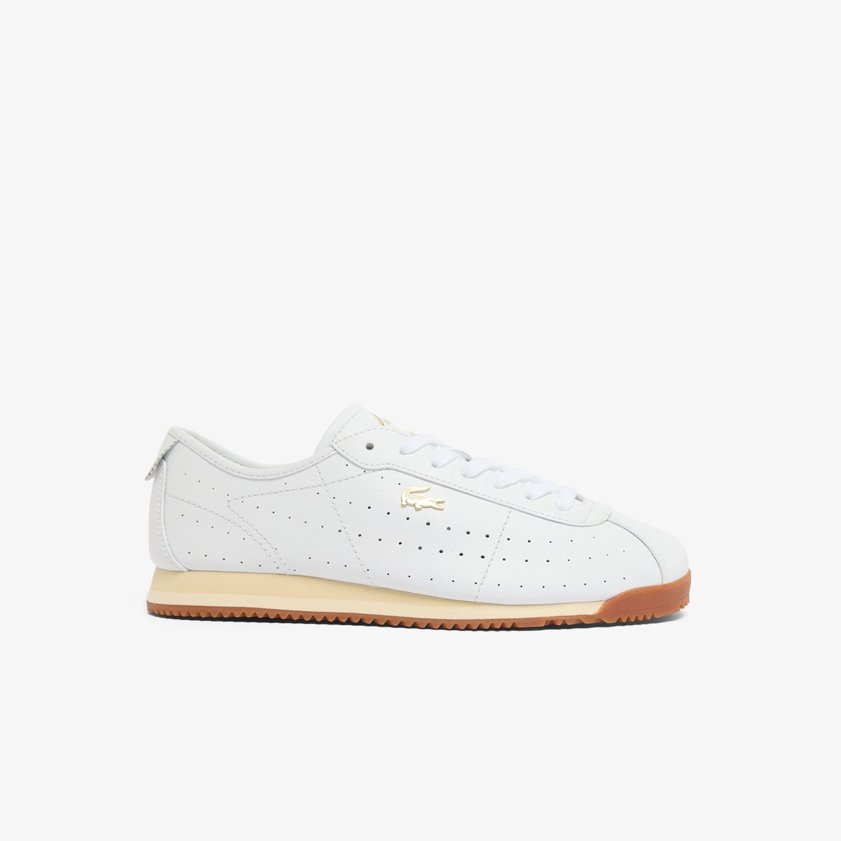 Sneakers Club-Low homme en cuir blanc-y37, LACOSTE