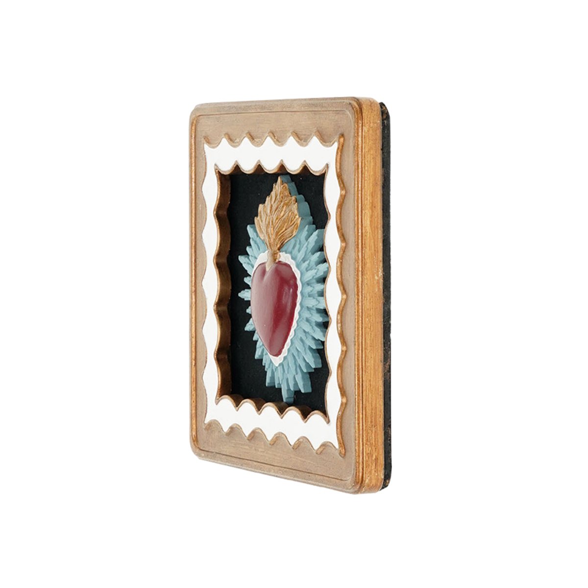 Déco murale ex-voto 14.3cm or, EMDE