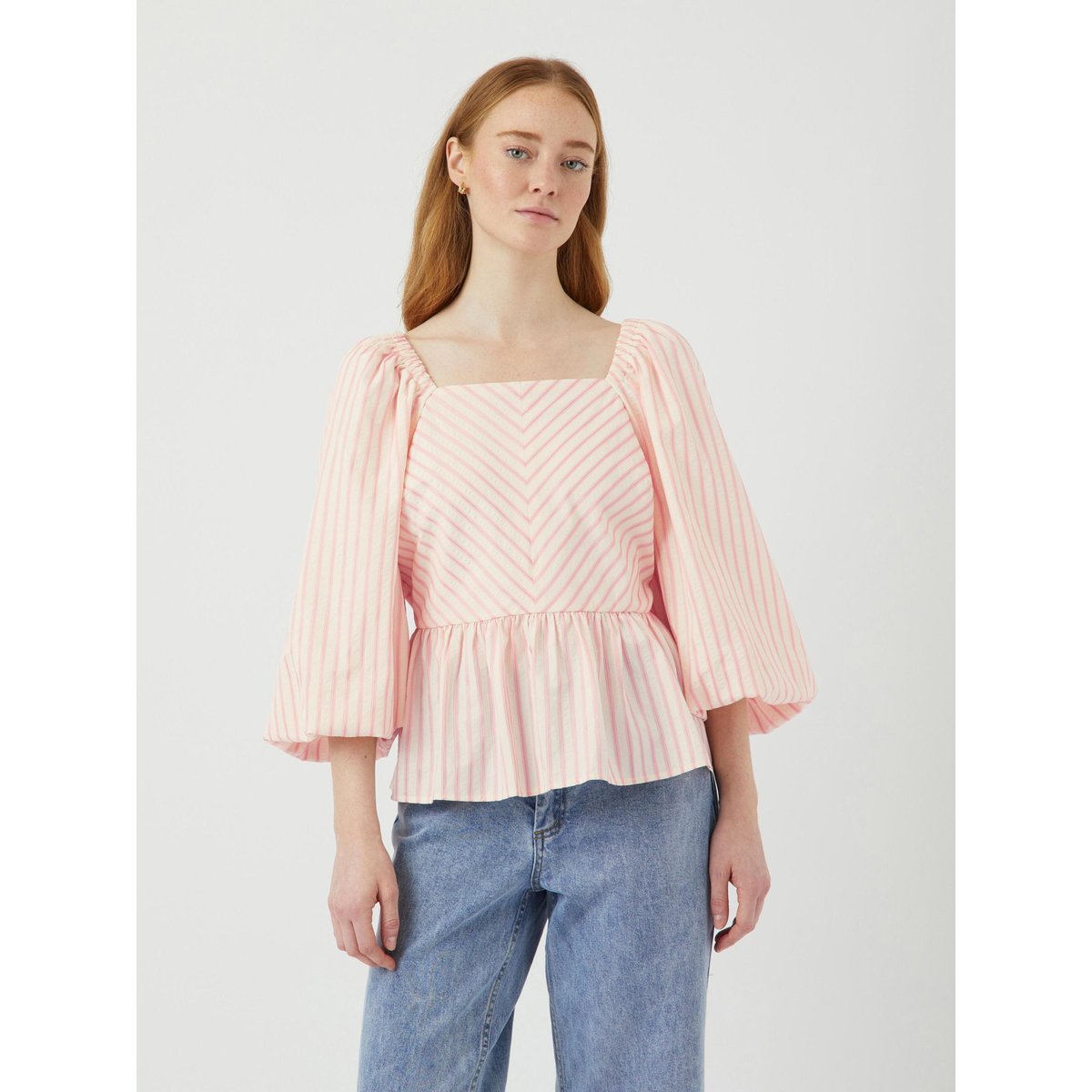 Blouse Manches 2/4 birch, YAS