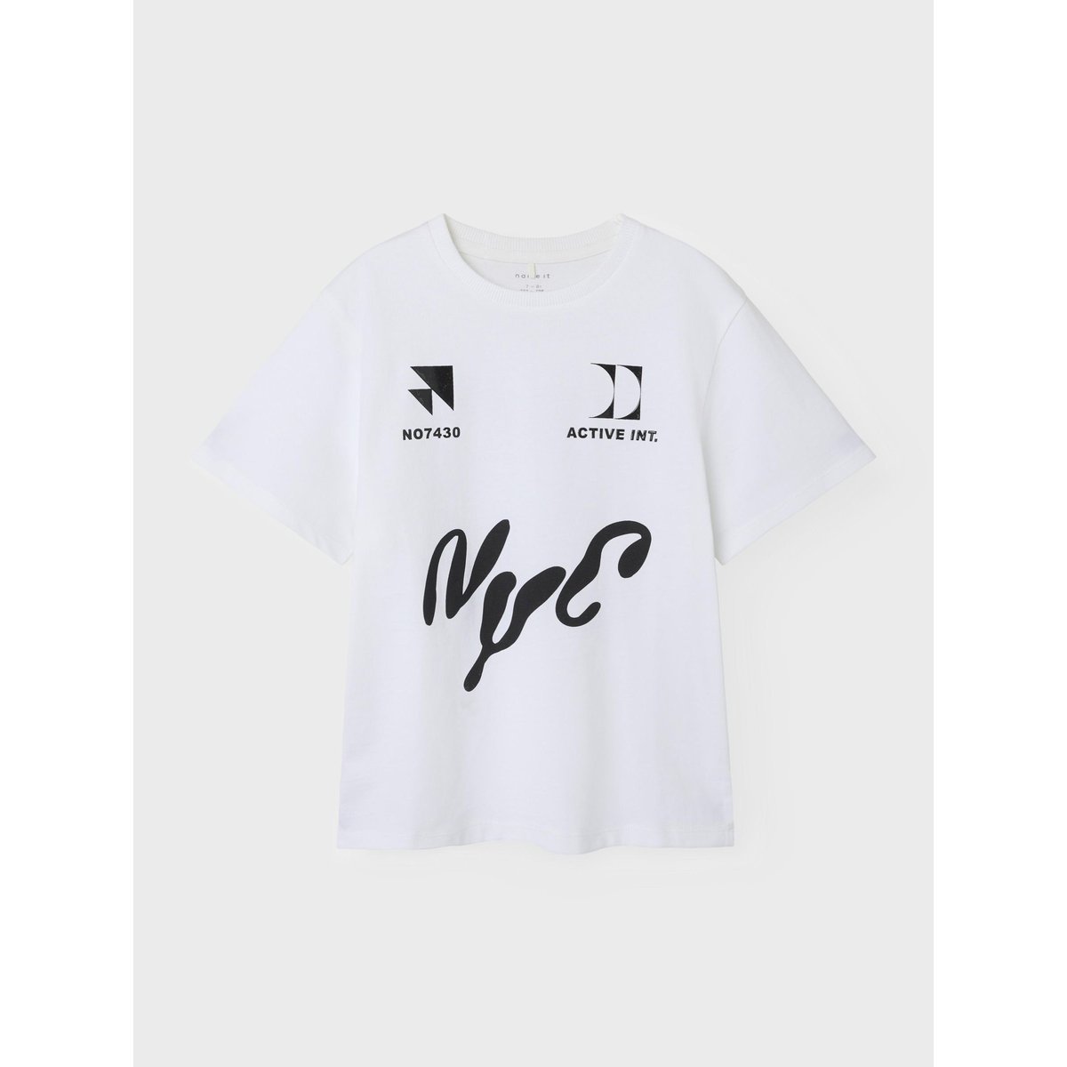 T-Shirt bright white, NAME IT