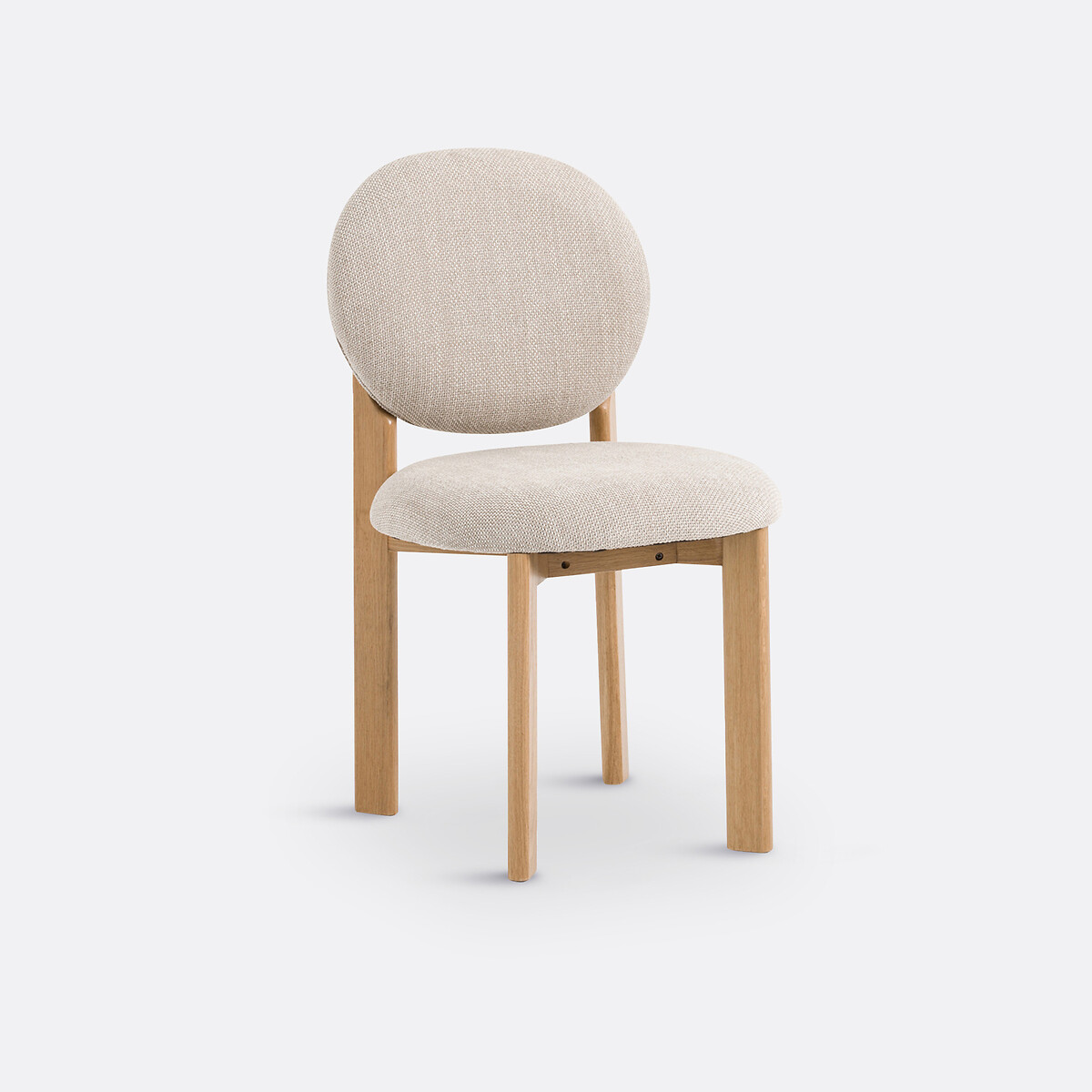 Chaise organique chêne, Orga beige chiné, LA REDOUTE INTERIEURS