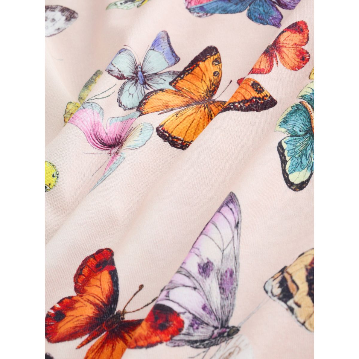 Ensemble short de pyjama boutonné en jersey papillon crème, NEXT