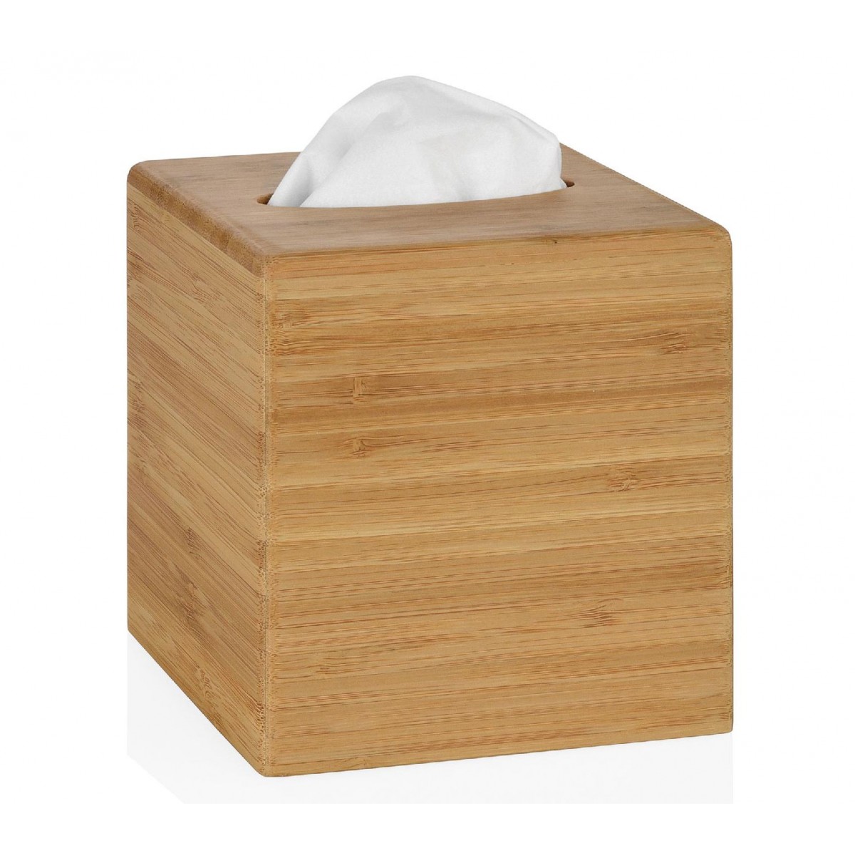 Boîte à Mouchoirs Carrée Bambou bois, WADIGA