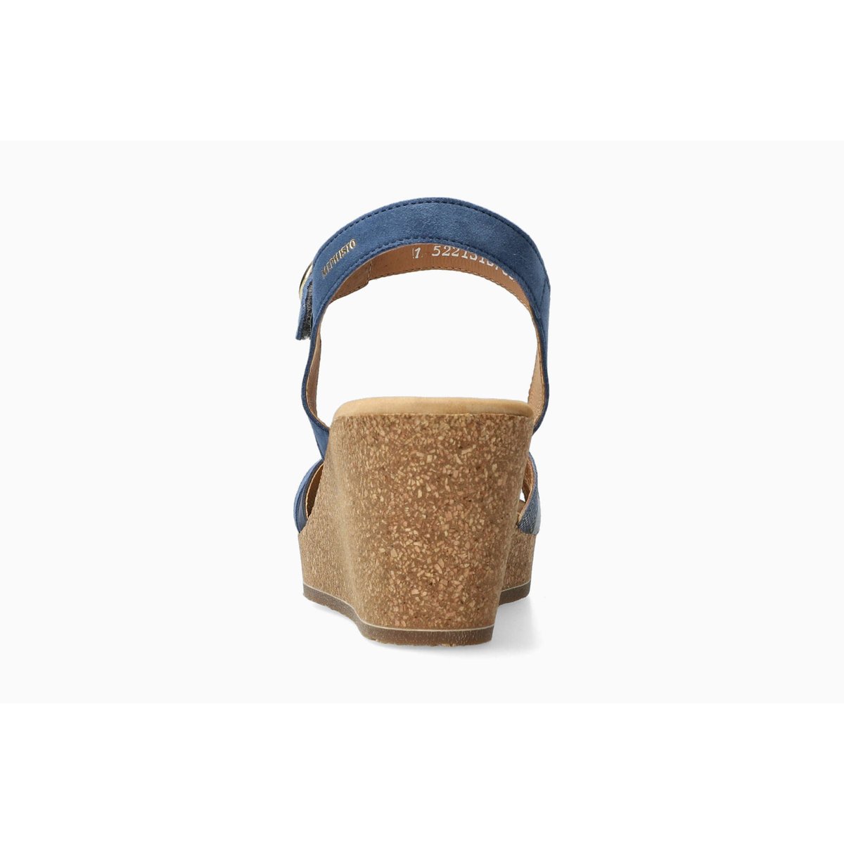 Sandales en cuir NIAGARA bleu sea blue p5149, MEPHISTO