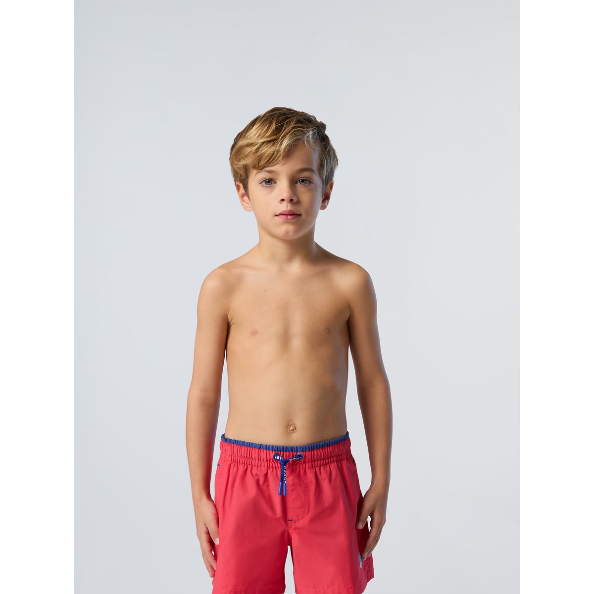 Short de bain avec poche contrastée psyco rouge, NORTH SAILS