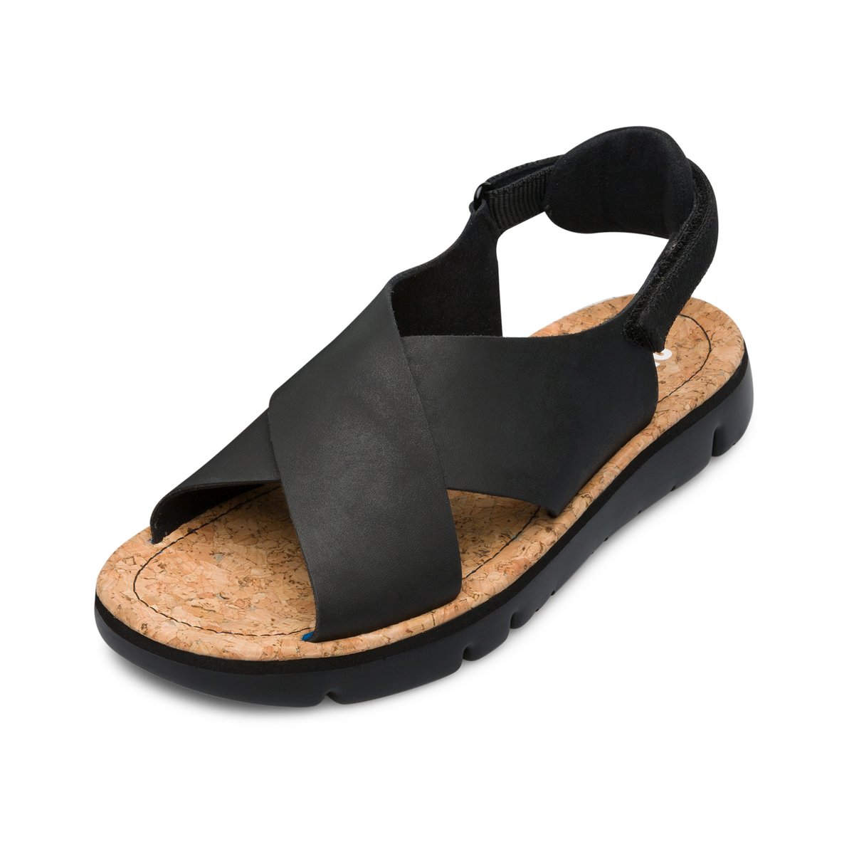 Sandales Oruga cuir noir, CAMPER