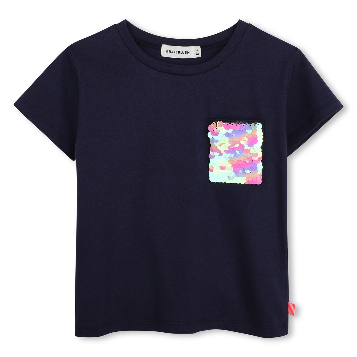 Tee-shirt manches courtes indigo blue, BILLIEBLUSH