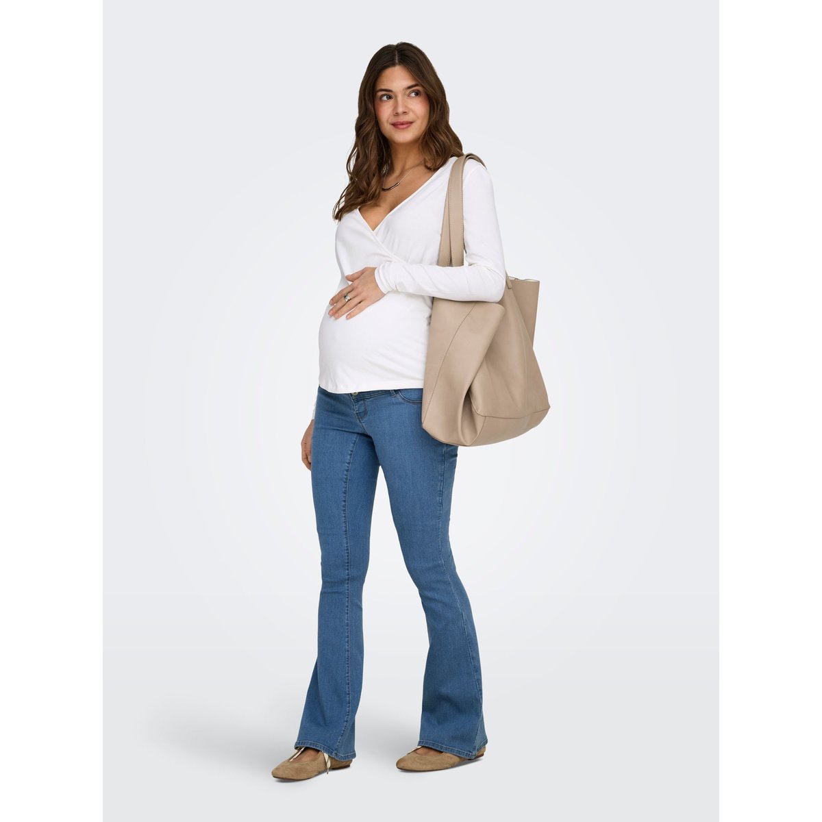 Top white, ONLY