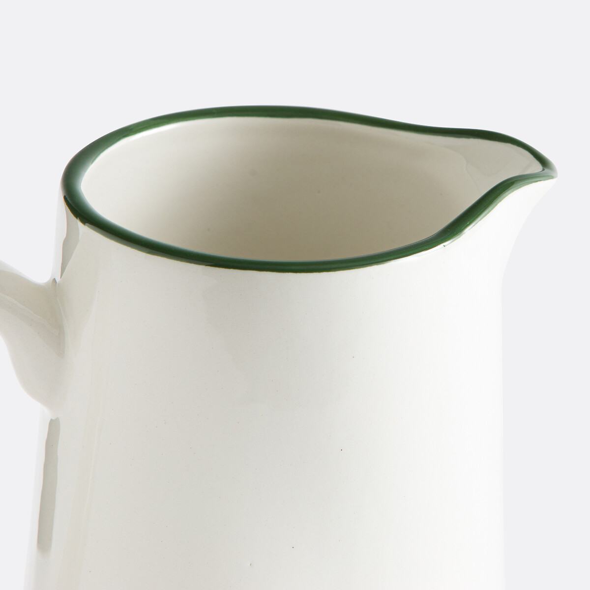 Riveri Painted Stoneware Jug green/blue, LA REDOUTE INTERIEURS