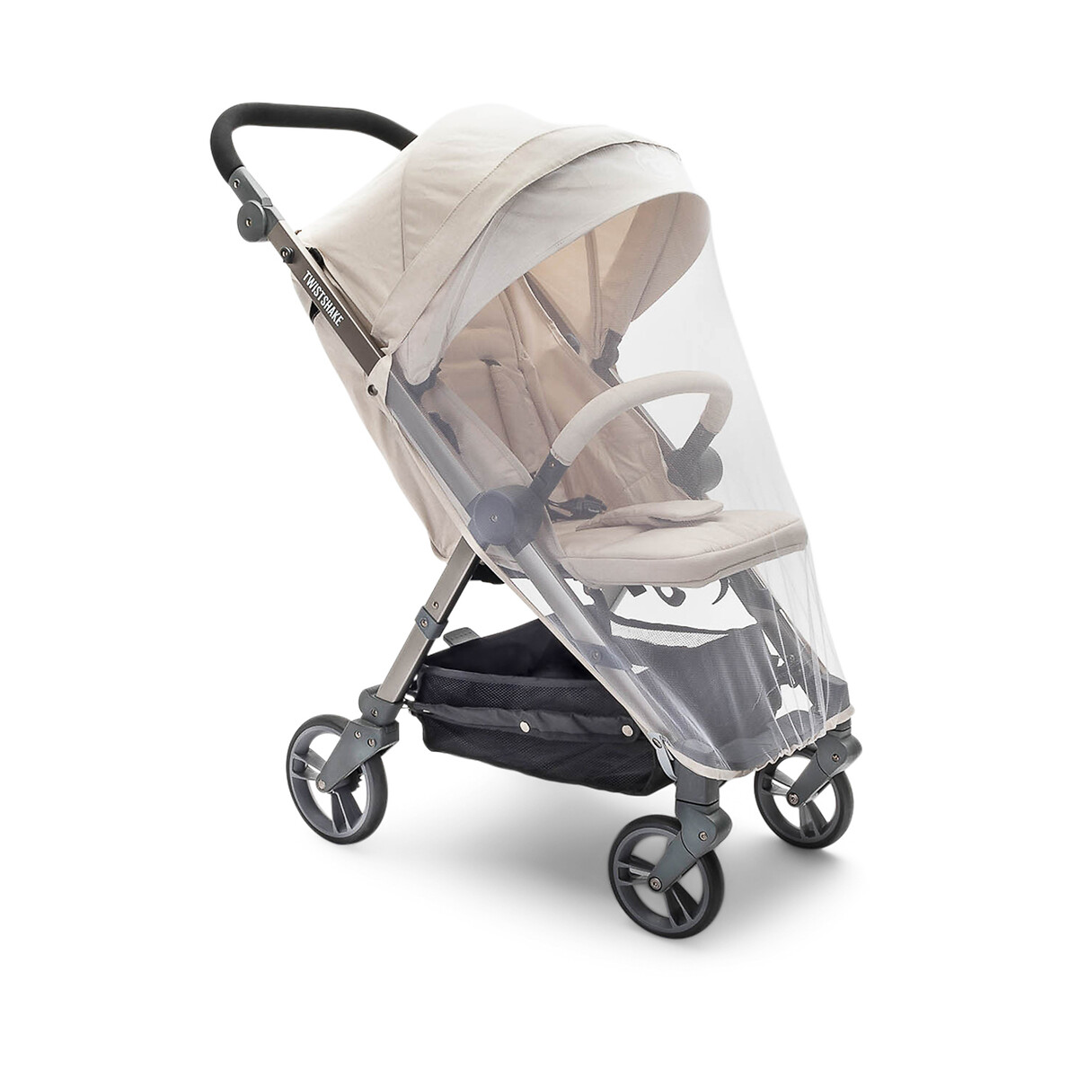Rede Mosquiteira para Carrinho de Passeio Twistshake Tour bege, TWISTSHAKE