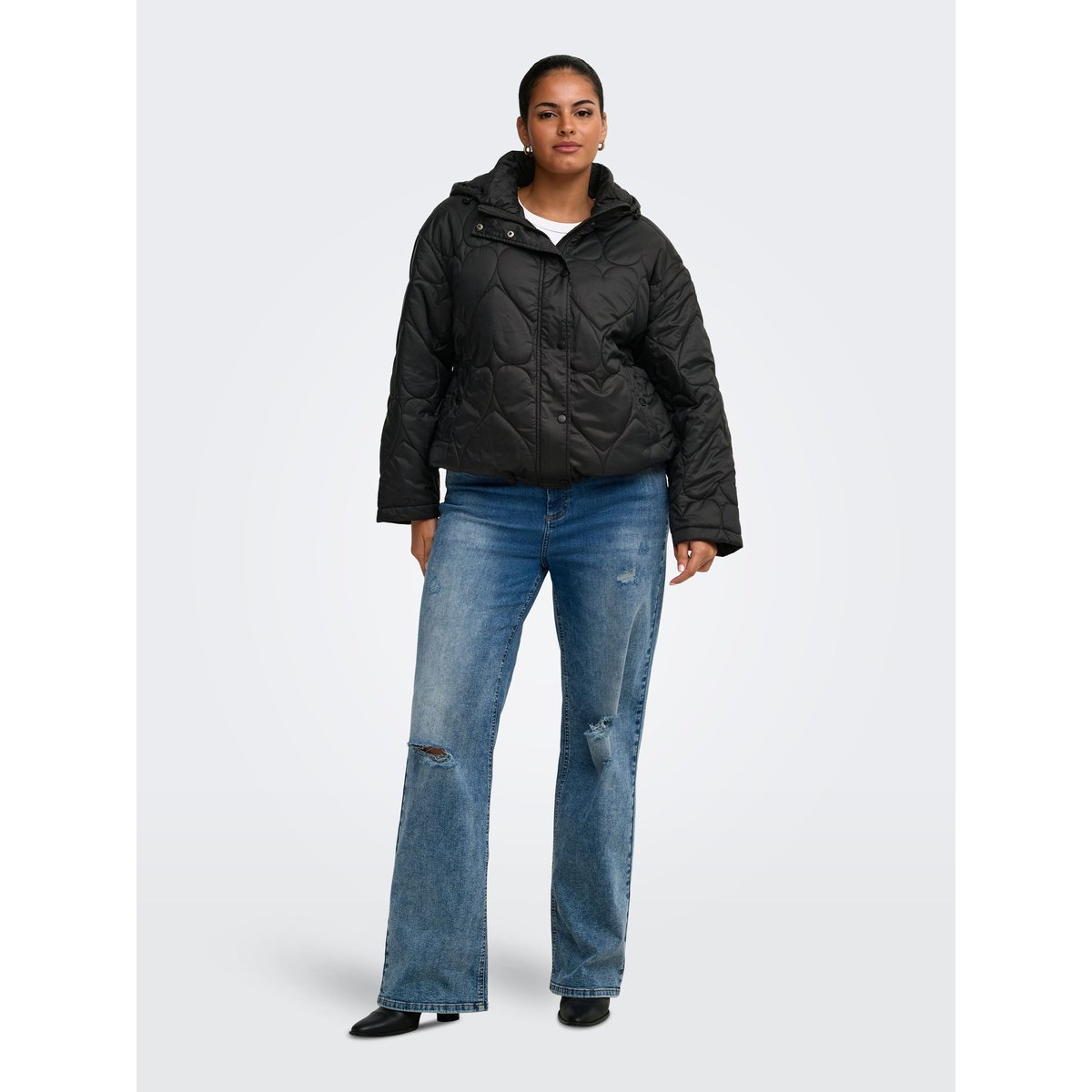 Veste Matelassée black, ONLY CARMAKOMA