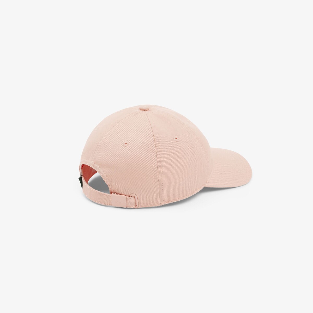 Casquette twill de coton saumon, LACOSTE