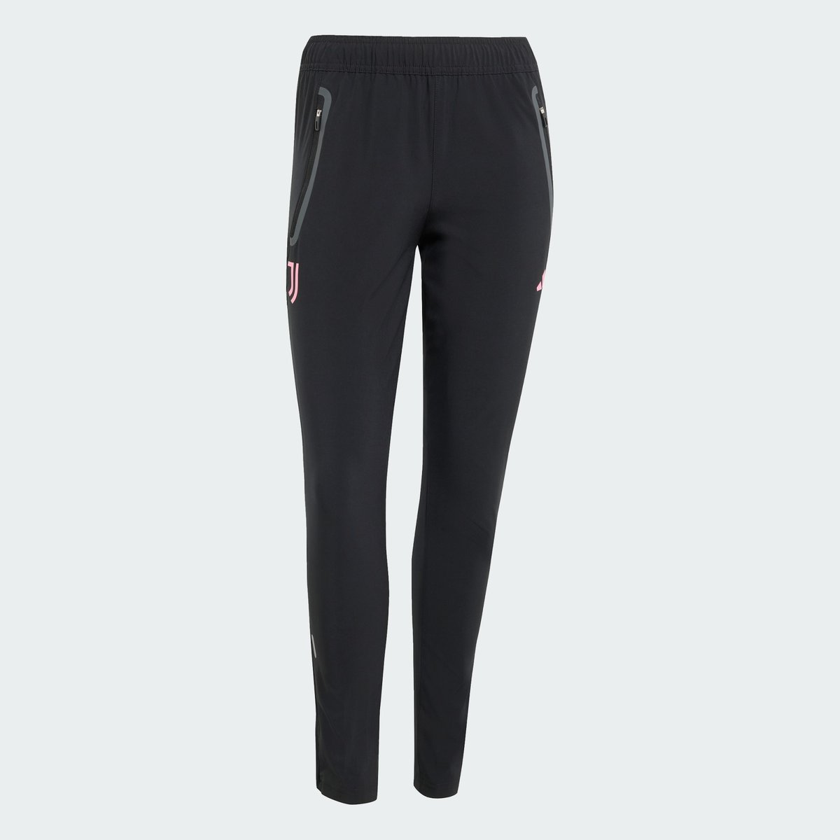 Pantalon De Voyage Juventus Tiro 25 Competition Vis Tech black / bliss pink, adidas Performance