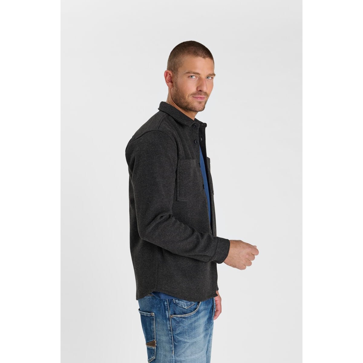 Chemise NORE anthracite, LE TEMPS DES CERISES