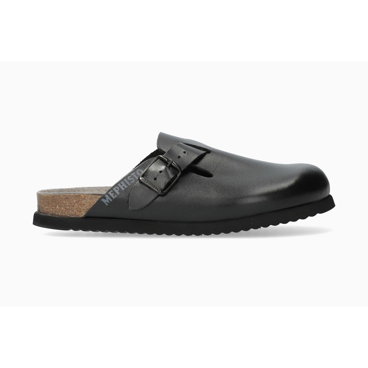 Sandales en cuir NATHAN noir p1191592, MEPHISTO