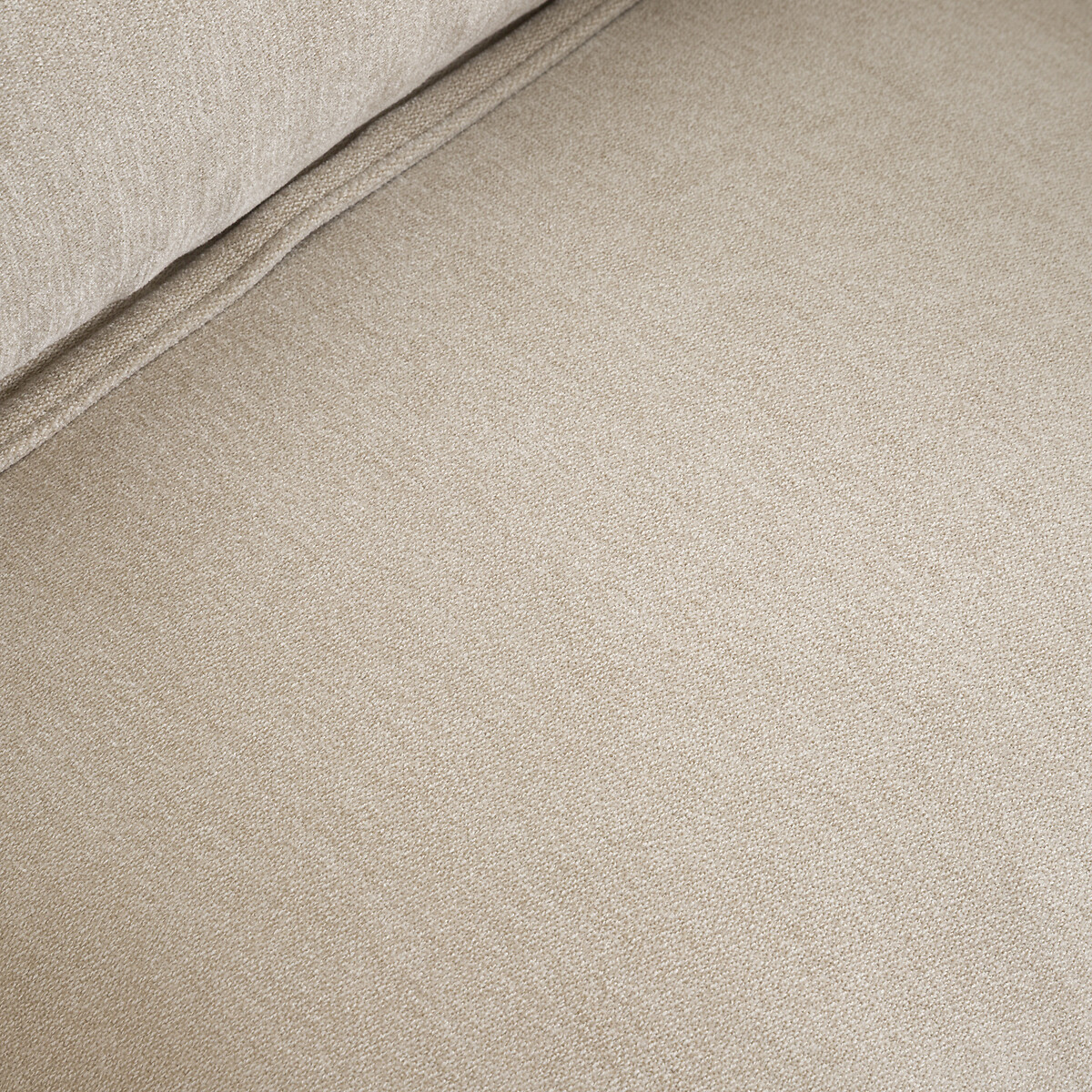 Fauteuil, déhoussable, en polyester chiné, ODNA beige, LA REDOUTE INTERIEURS
