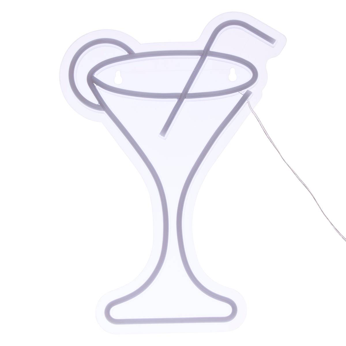 Néon LED COCKTAIL multicolore, ATMOSPHERA