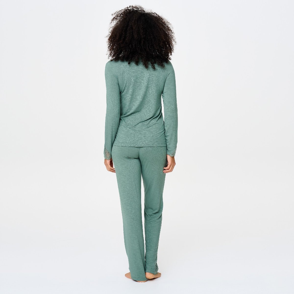 Ensemble de Pyjama green marl, LINGADORE