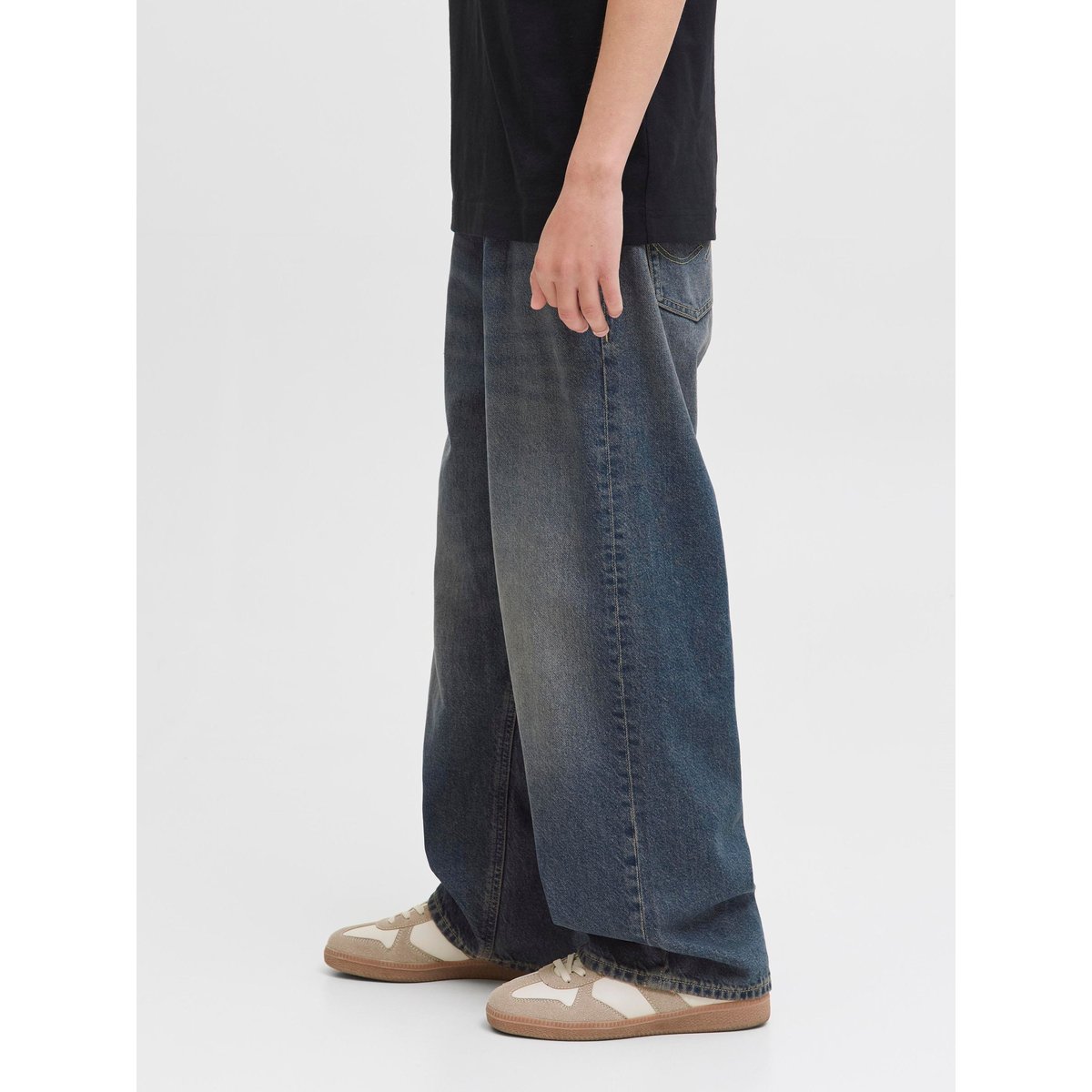 Jean Extra Baggy Fit blue denim, JACK & JONES JUNIOR