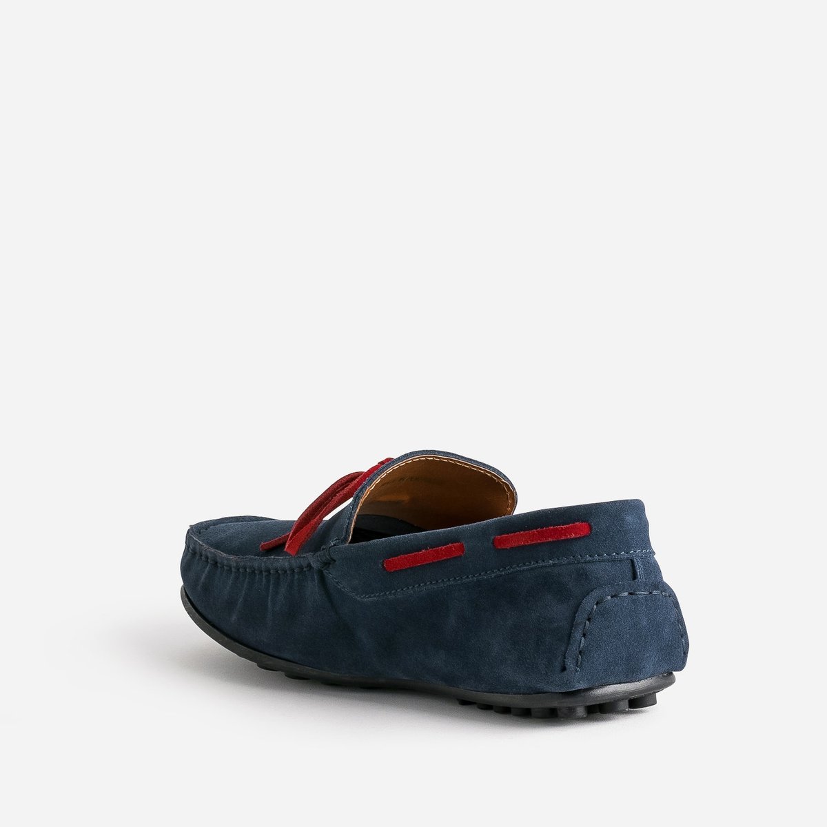 Mocassin en cuir JEREM bleu, ERAM
