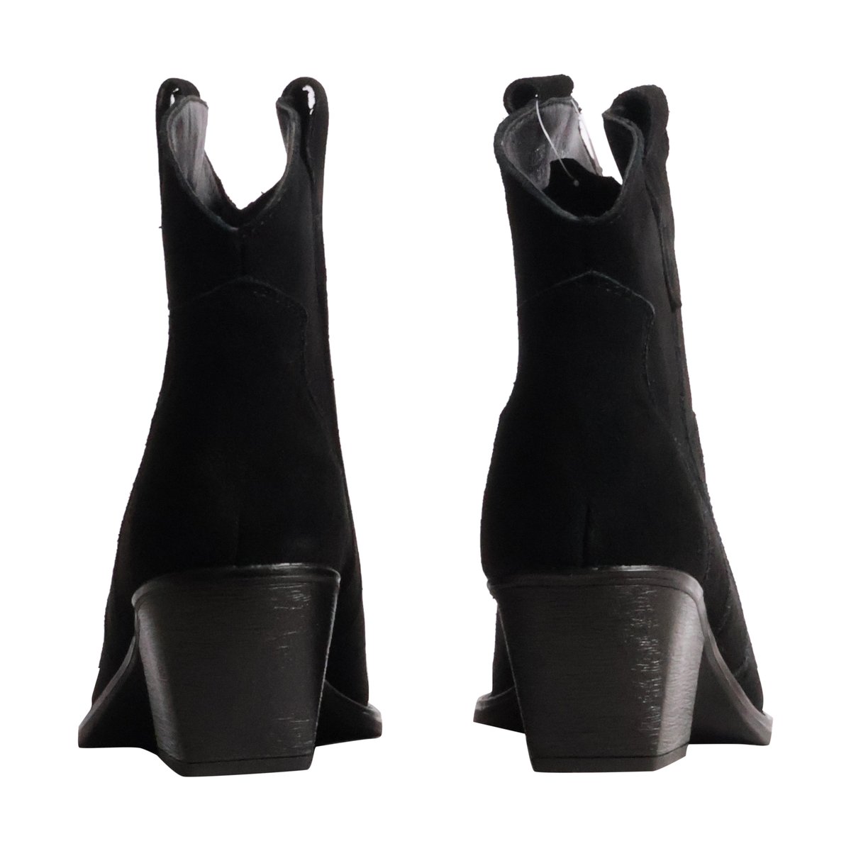 Bottines à Talon Cuir Ideal Shoes noir, ENZA NUCCI