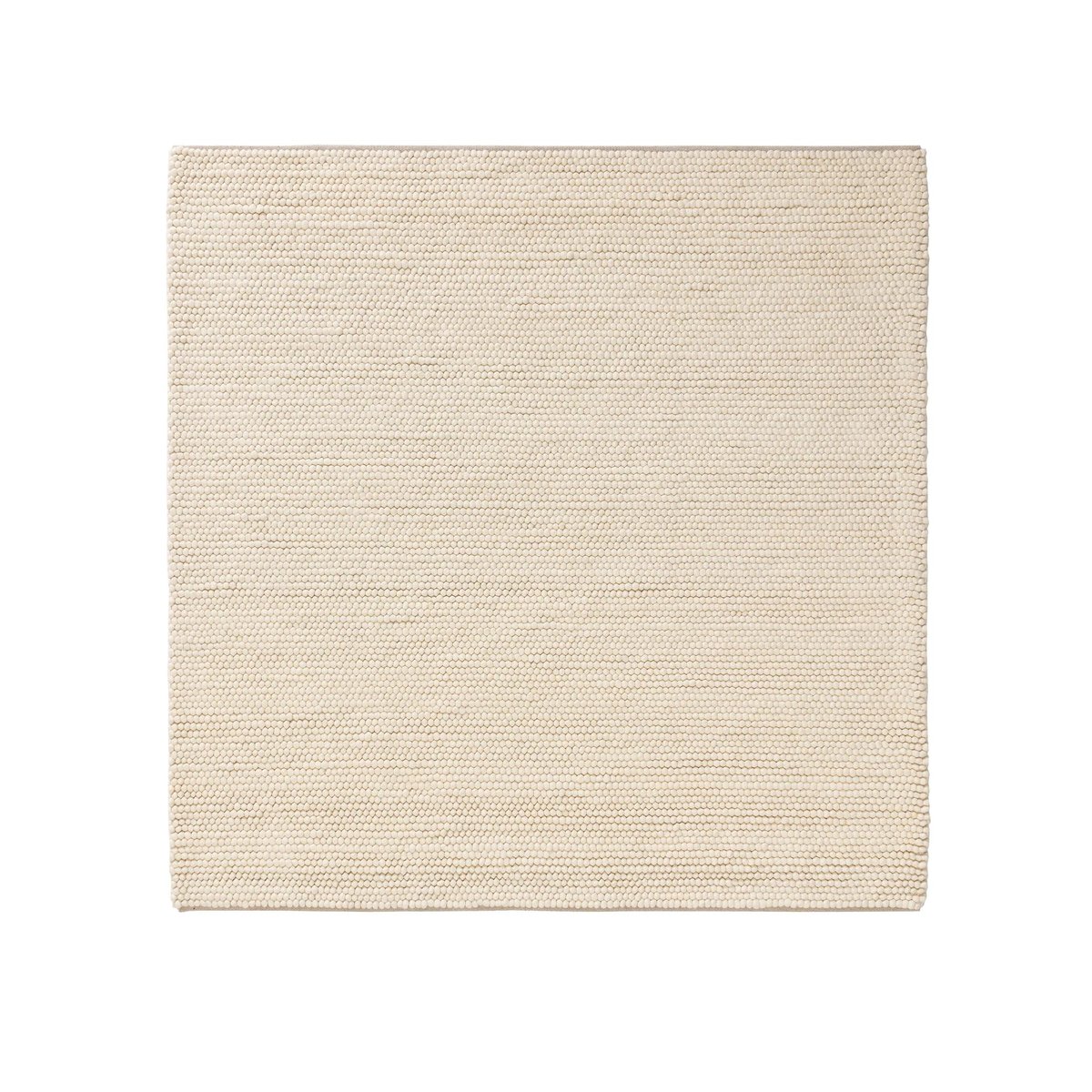 Tapis de laine tissé main BEADS crème, BENUTA