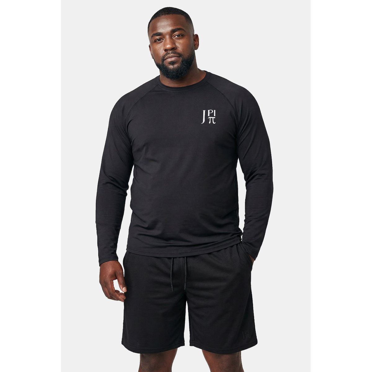 T-shirt technique, manches longues noir, JP1880